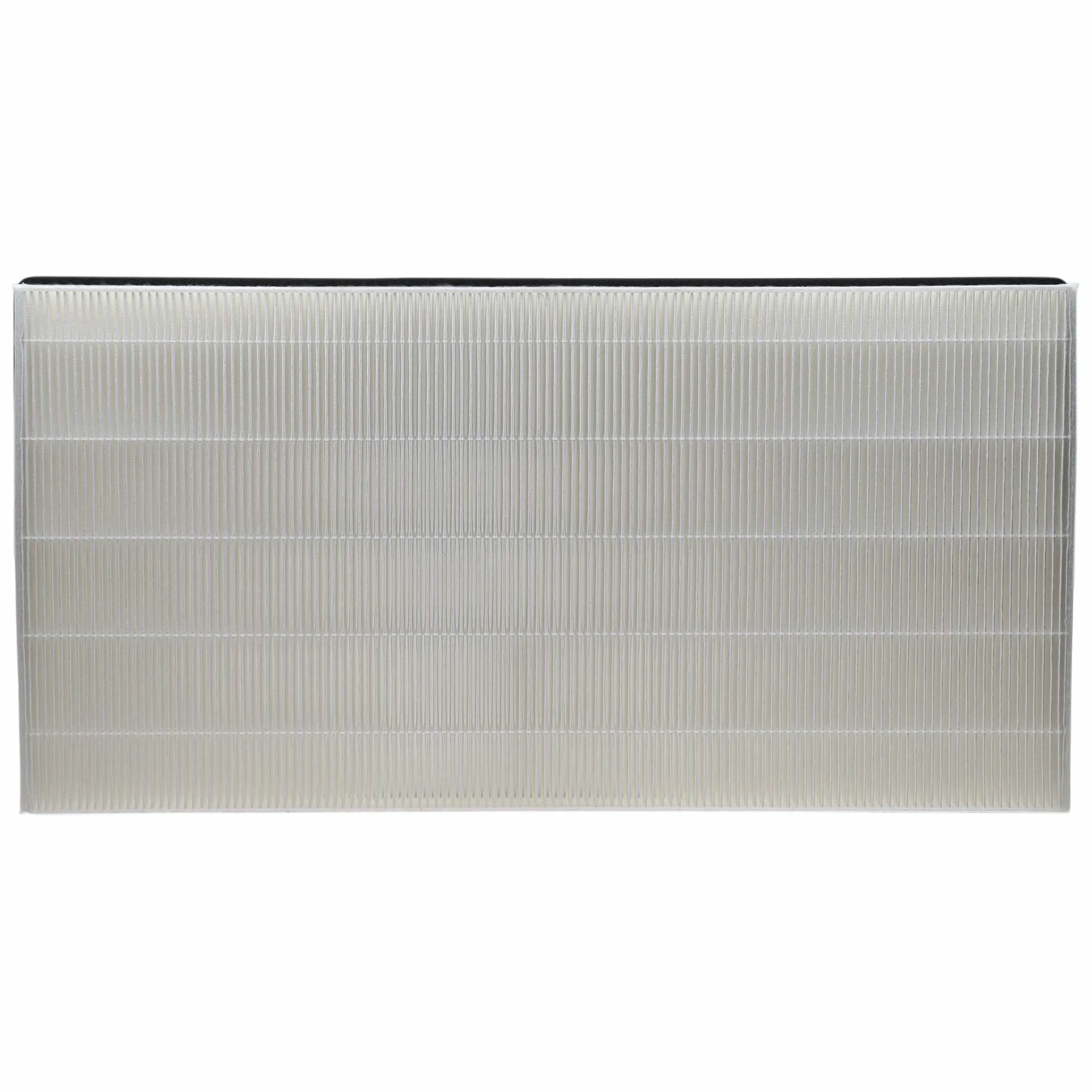 vhbw 4 x filtr pyłkowy zamiennik do Vallox 978142 do urządzenia wentylacyjnego - filtr powietrza F7, 45,3 x 22,5 x 5,2 cm, czarno-biały