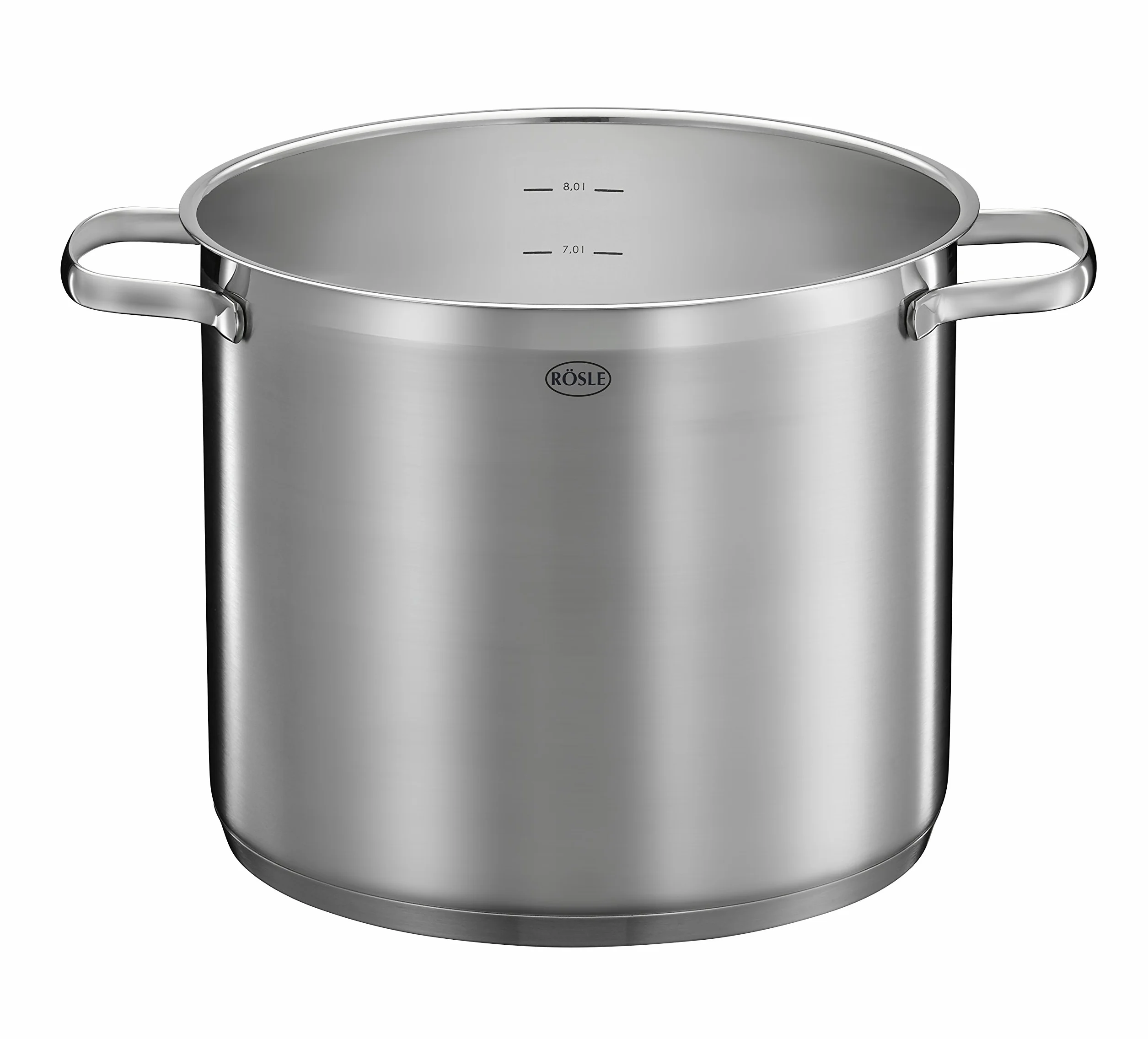Rösle Elegance 13246 garnek na warzywa/imprezę, pojemność 8 l, stal nierdzewna 18/10
