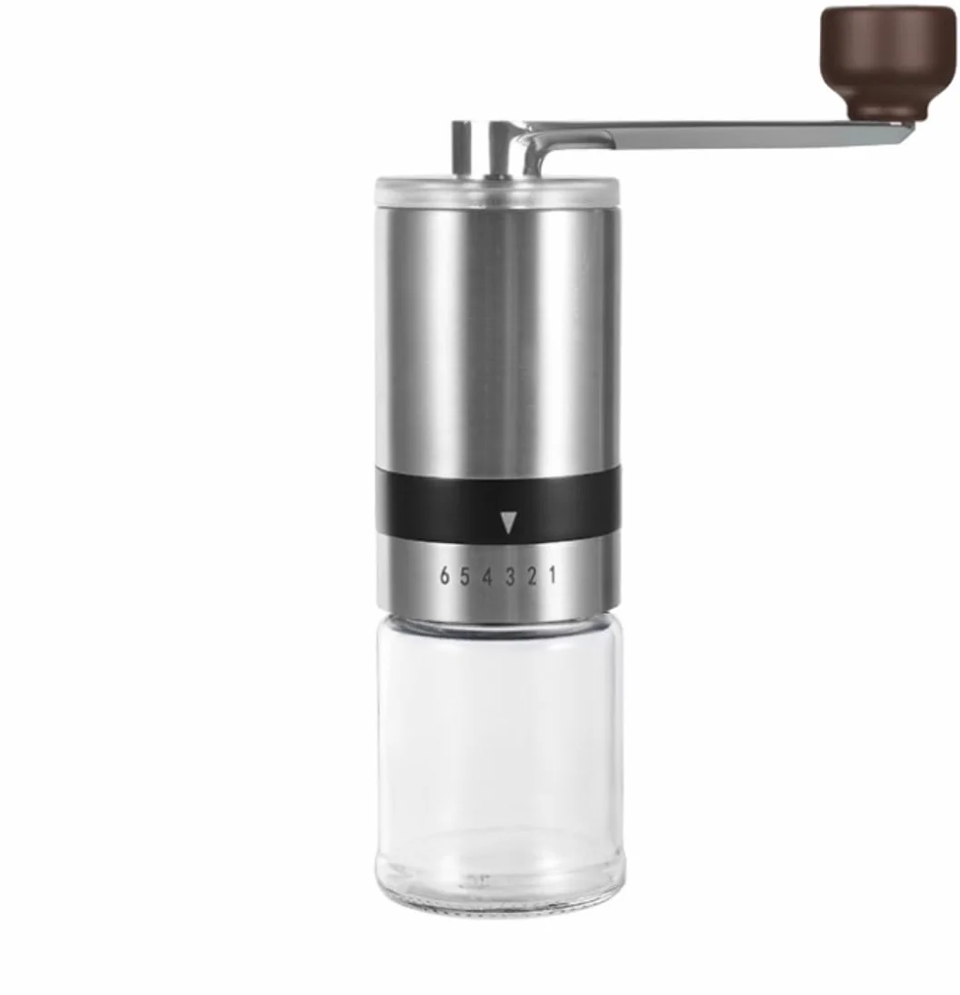 French Press Młynek Do Ziaren Kawy Ręczny Ekspres Regulowany Przenośny Urządzenie Dzbanek Kawy