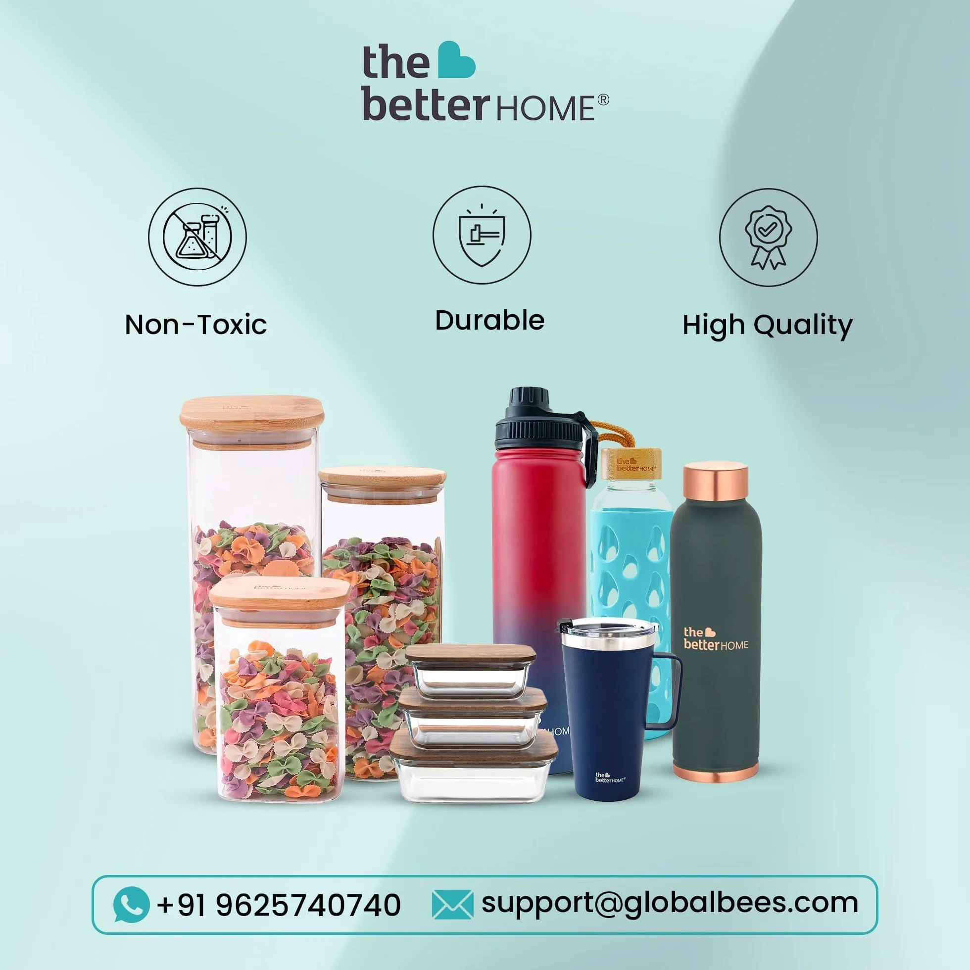The Better Home Rustykalny żeliwny piec holenderski (5 l) | powlekany emalią Biryani Handi garnek ciężki spód | Handi z pokrywką do gotowania, odporny na rdzę garnek żelazny, naczynia gazowe i