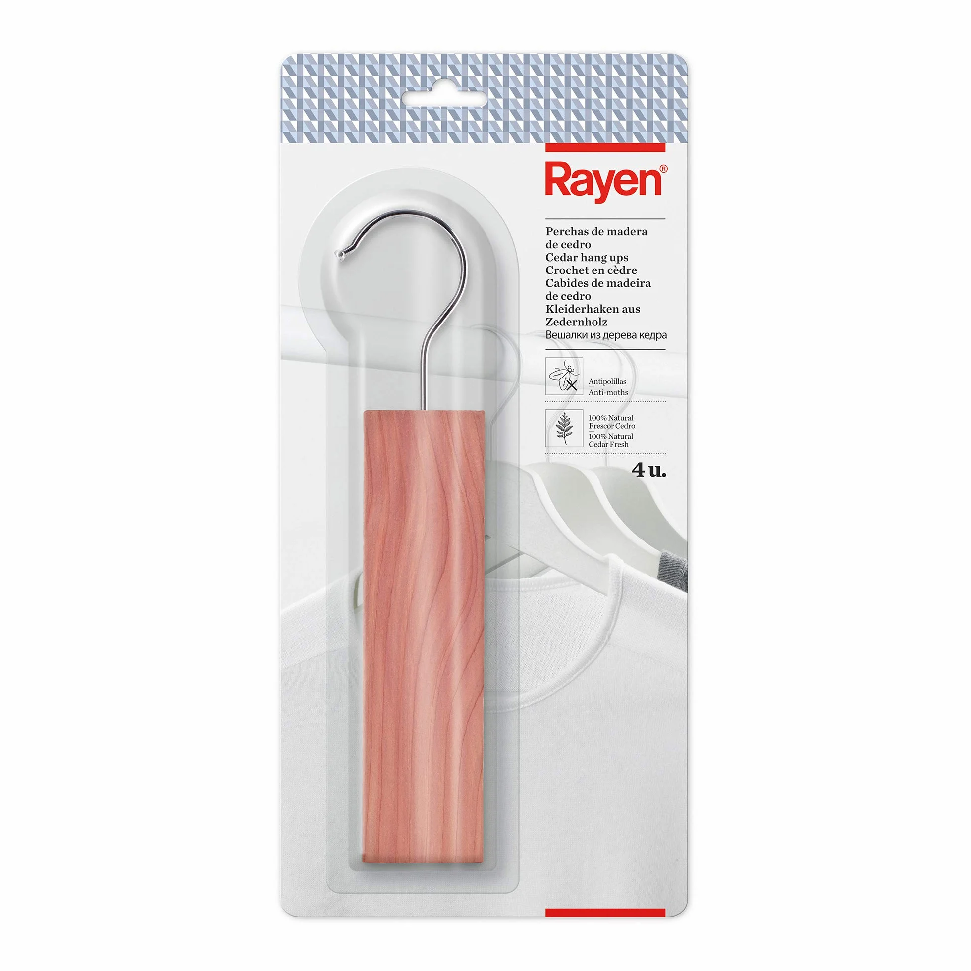 Rayen 2400 ochrona przed molami na ubrania, 2 sztuki