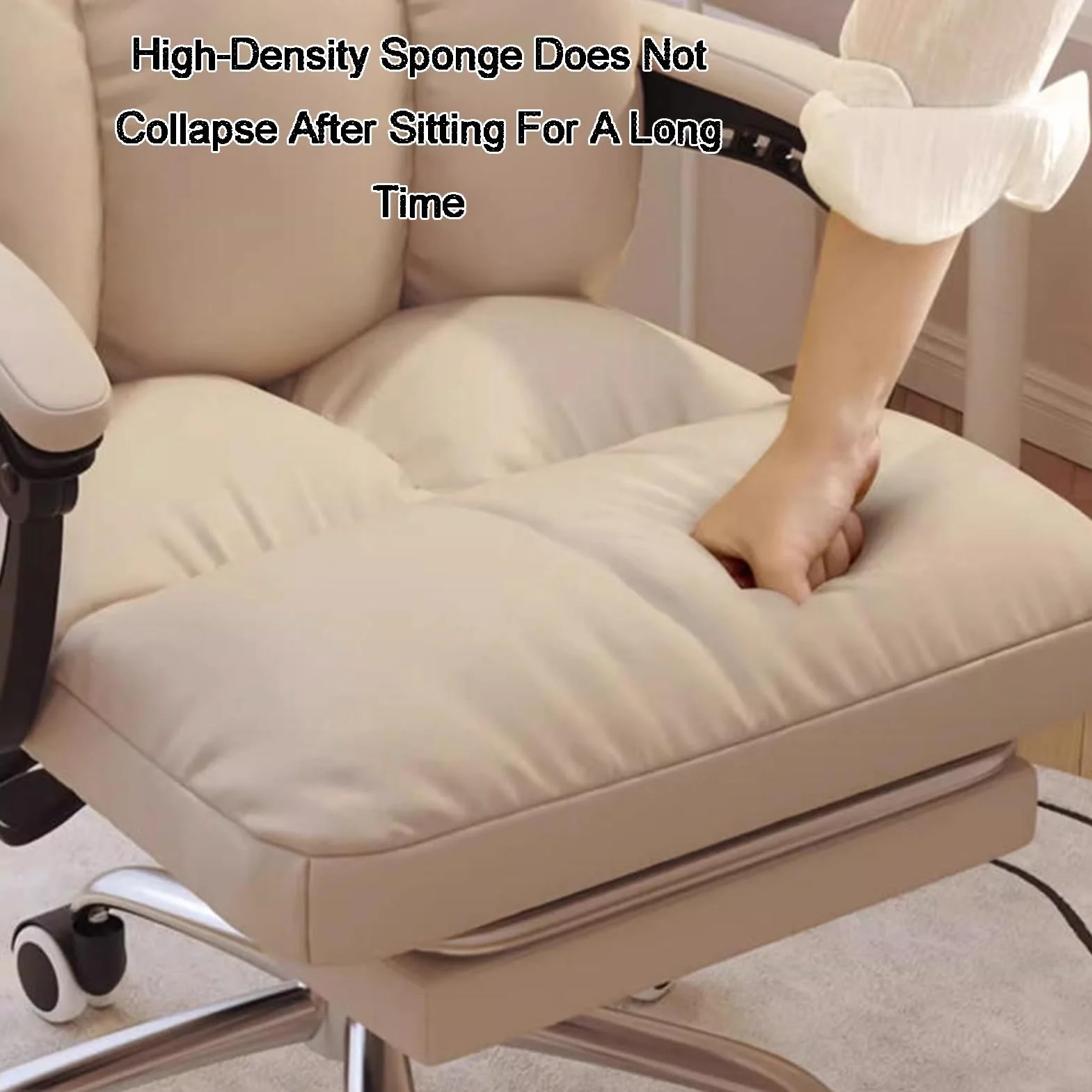 Ergonomiczne krzesło gamingowe do gier komputerowych z regulowanymi podłokietnikami, obracane o 360°, wygodna konstrukcja, dla dorosłych i nastolatków (kolor 1)