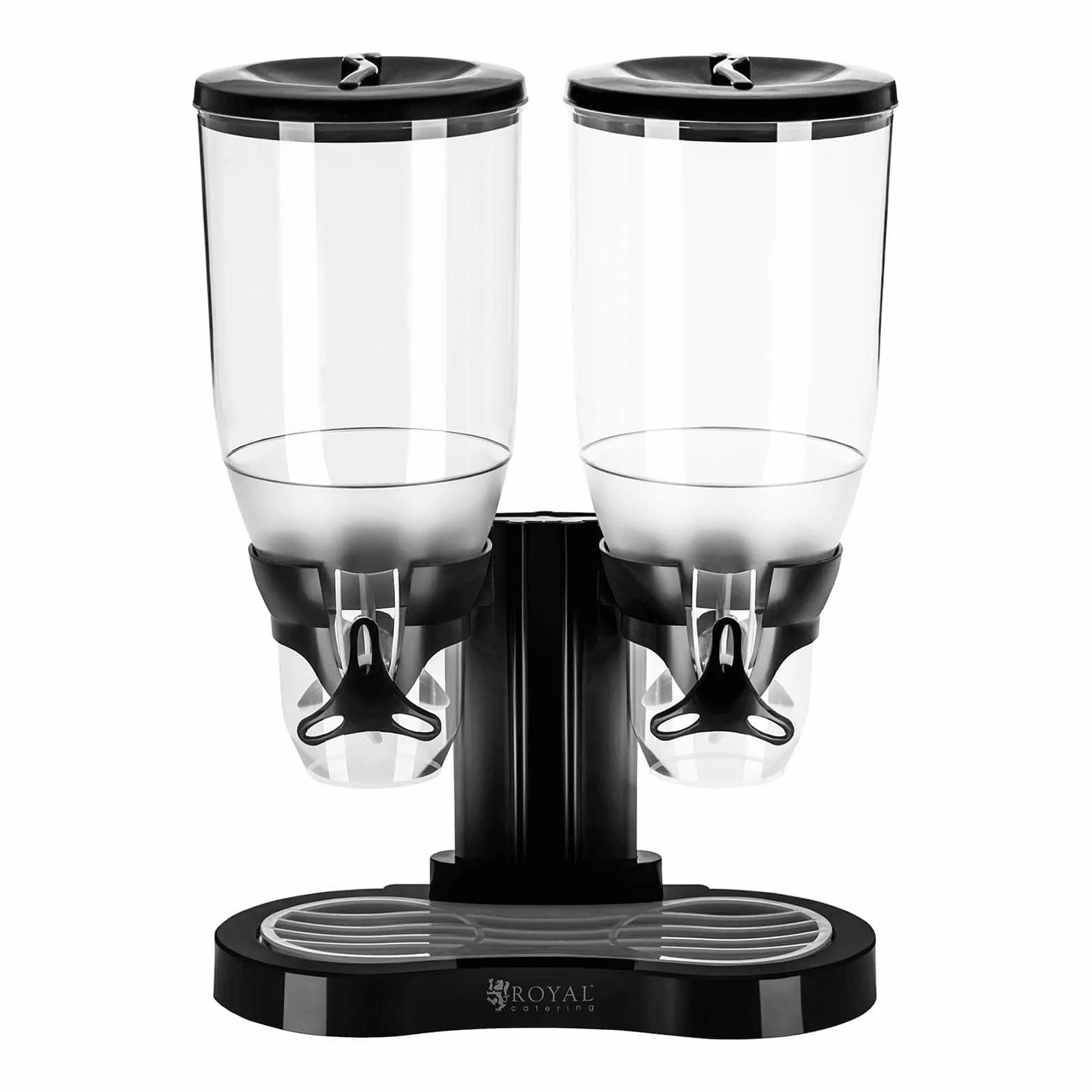 Royal Catering RCCS-6L/2 dozownik musli 2 x 3 l dozownik płatków kukurydzianych dozownik musli