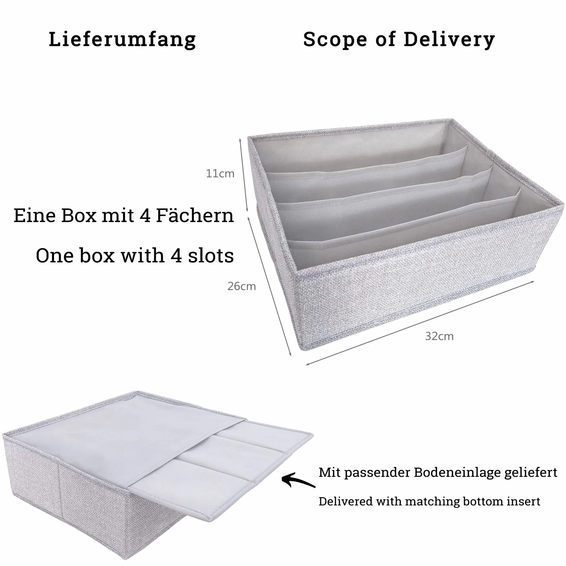 SIMPLE JOY Organizer do biustonoszy do szafy Ikea PAX 75