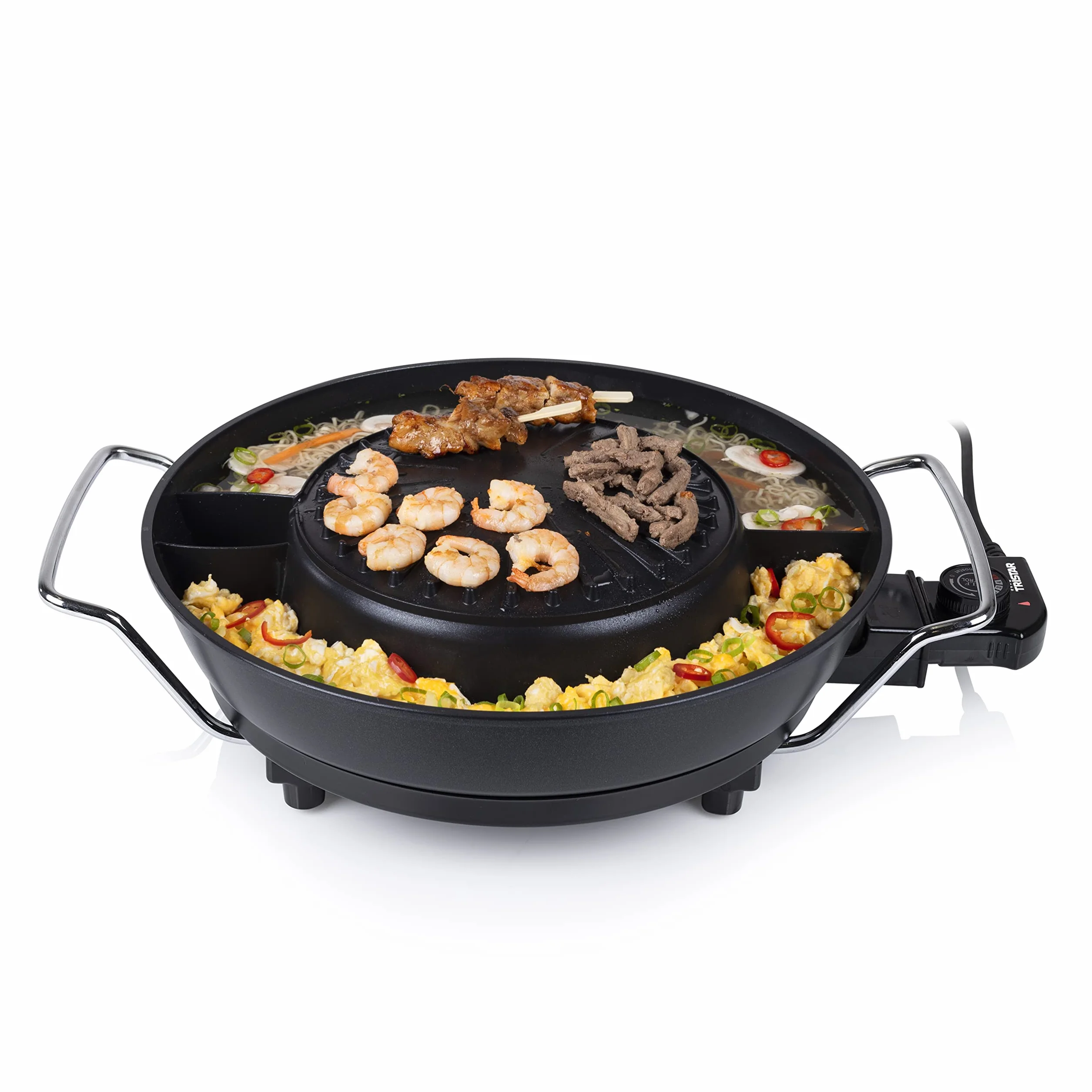Tristar Sda Koreański Grill Hot Pot, Czarny, 49,5 X 40 X 14,5 Cm