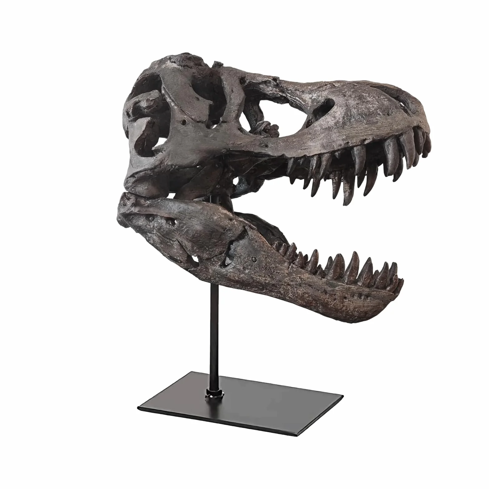Dekoracja stołu do jadalni, unikalna rzeźba dinozaura z żywicy do dekoracji pokoju - styl vintage kreatywna figurka głowy dinozaura do domu, salonu dekoracja biurka