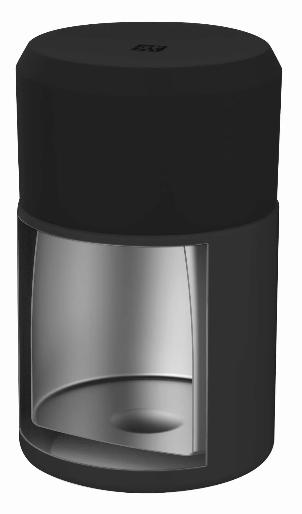 Zwilling Thermo Speisebehälter, Integrierte Schüssel, Doppelwandisolierung, Inklusive Löffel, 700 ml, Höhe: 17 cm, Schwarz
