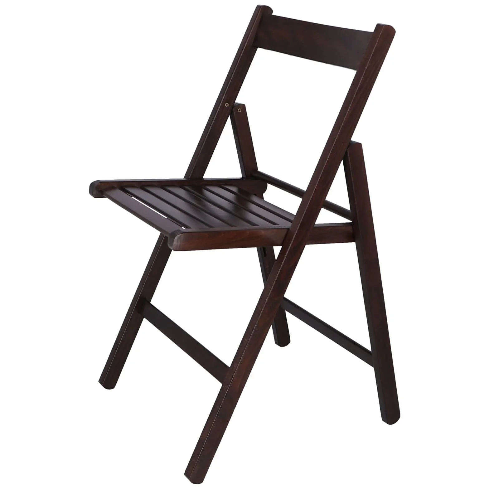 Mueblear 19021 Krzesło składane niskie drewno Wenge 43 x 46 x 79 cm