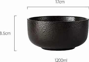 Miski Porcelanowe, Miska Na Makaron Błyskawiczny Makaron Nadgarstek Duża Miska Ramen Ceramiczna Miska Kasza Jaglana Miska Na Makaron Zupa Wołowa Miska Na Makaron (Kolor: D, Rozmiar: Talla nica) (Colo