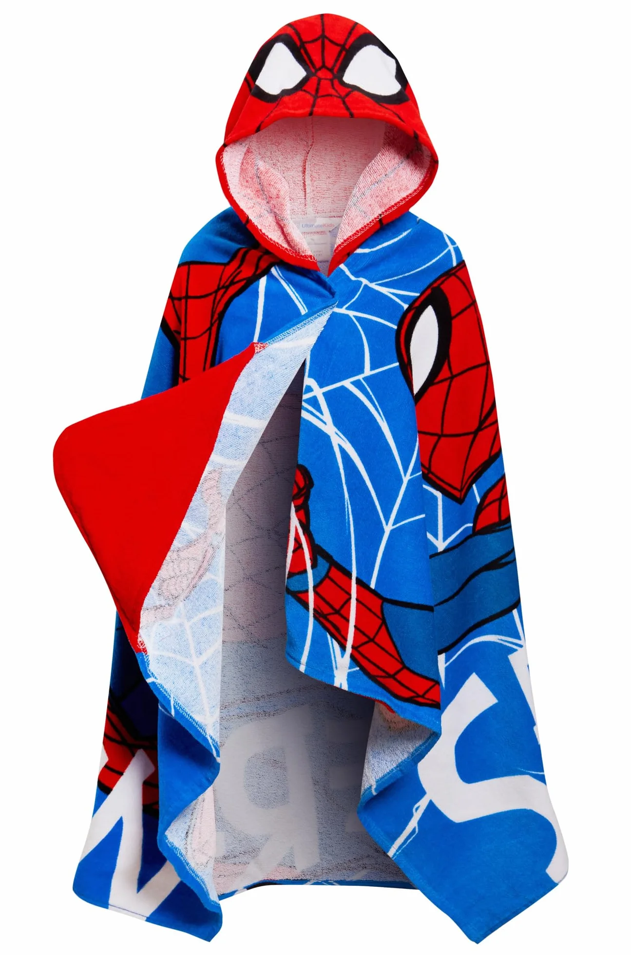 Spider-Man Ręcznik z kapturem 100% bawełna odzież Avengers ponczo dla dzieci ręcznik plażowy do pływania owinąć chłopcy sukienka do przewijania