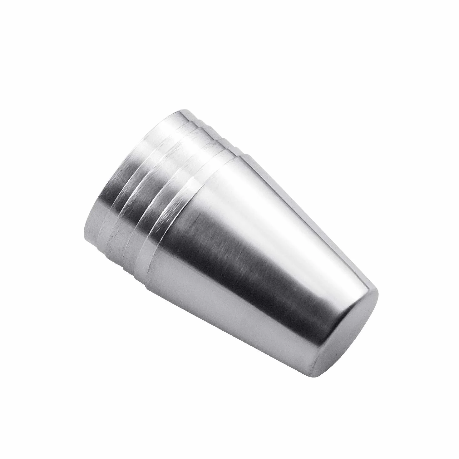 Zestaw 7 kubków ze stali nierdzewnej, kubek barmański, narzędzia barmańskie, 30 ml, nietłukące się kubki do picia, kubki do sznapsa, 6 kubków z 1 skórzanym etui, przenośny kieliszek do wina