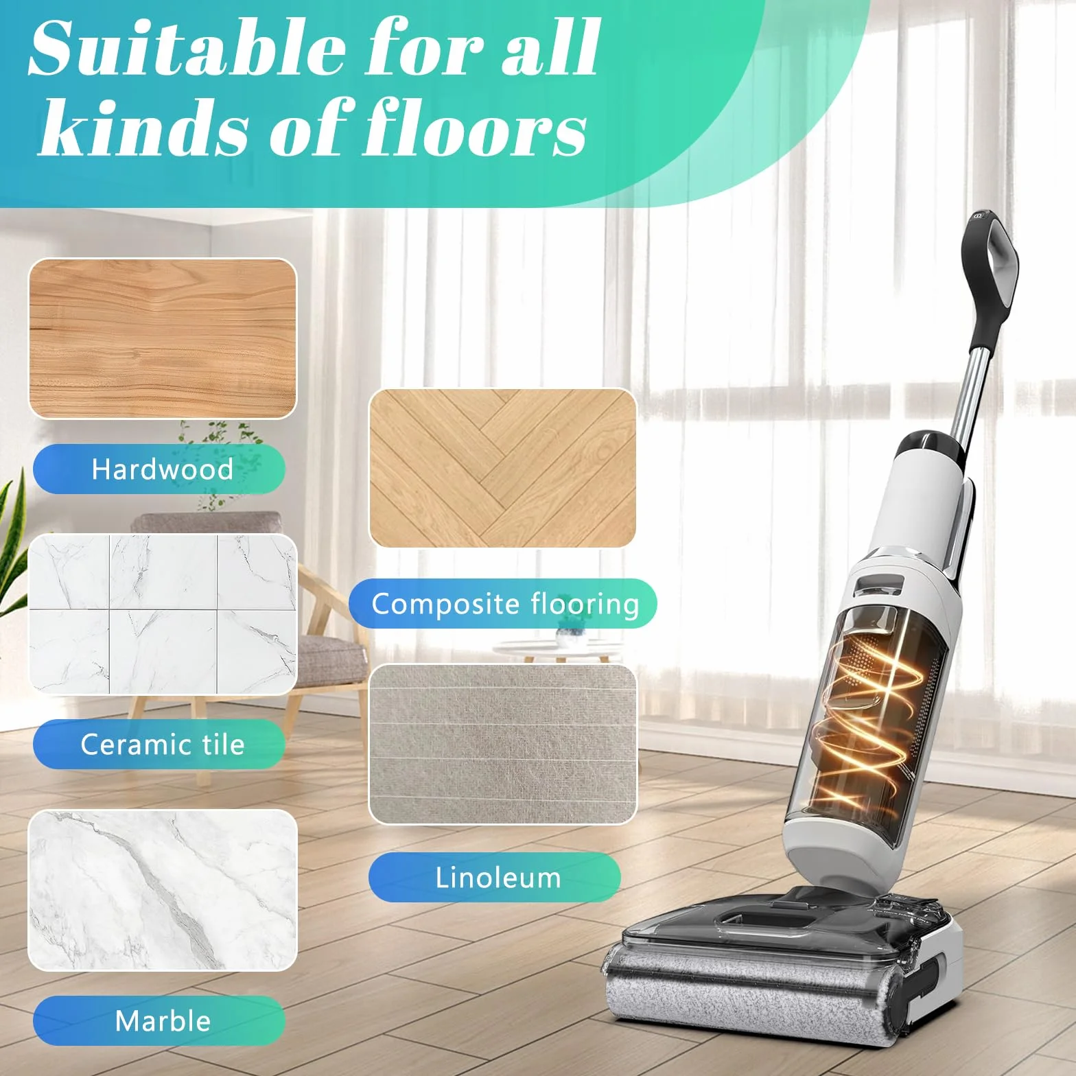 Zestaw akcesoriów do odkurzaczy Tineco Floor One Stretch S6/S7 Stretch Ultra/Switch S6, 7-częściowy