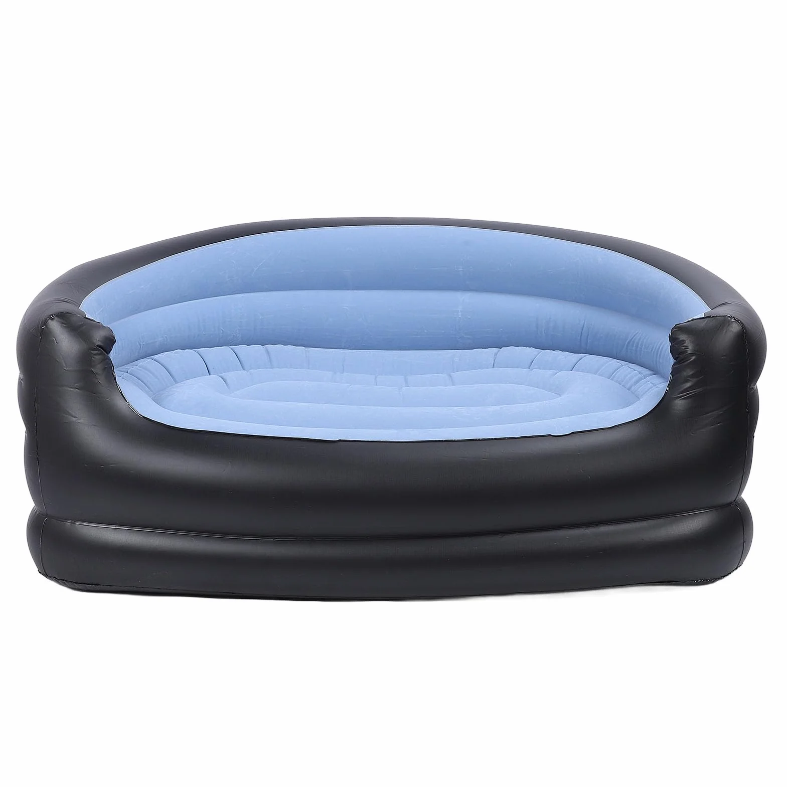 Nadmuchiwana kanapa na zewnątrz, dmuchana kanapa, przenośny dmuchany fotel, wygodny dmuchany fotel, wodoodporny dmuchany materac, nadmuchiwana sofa, krzesło kempingowe (1)
