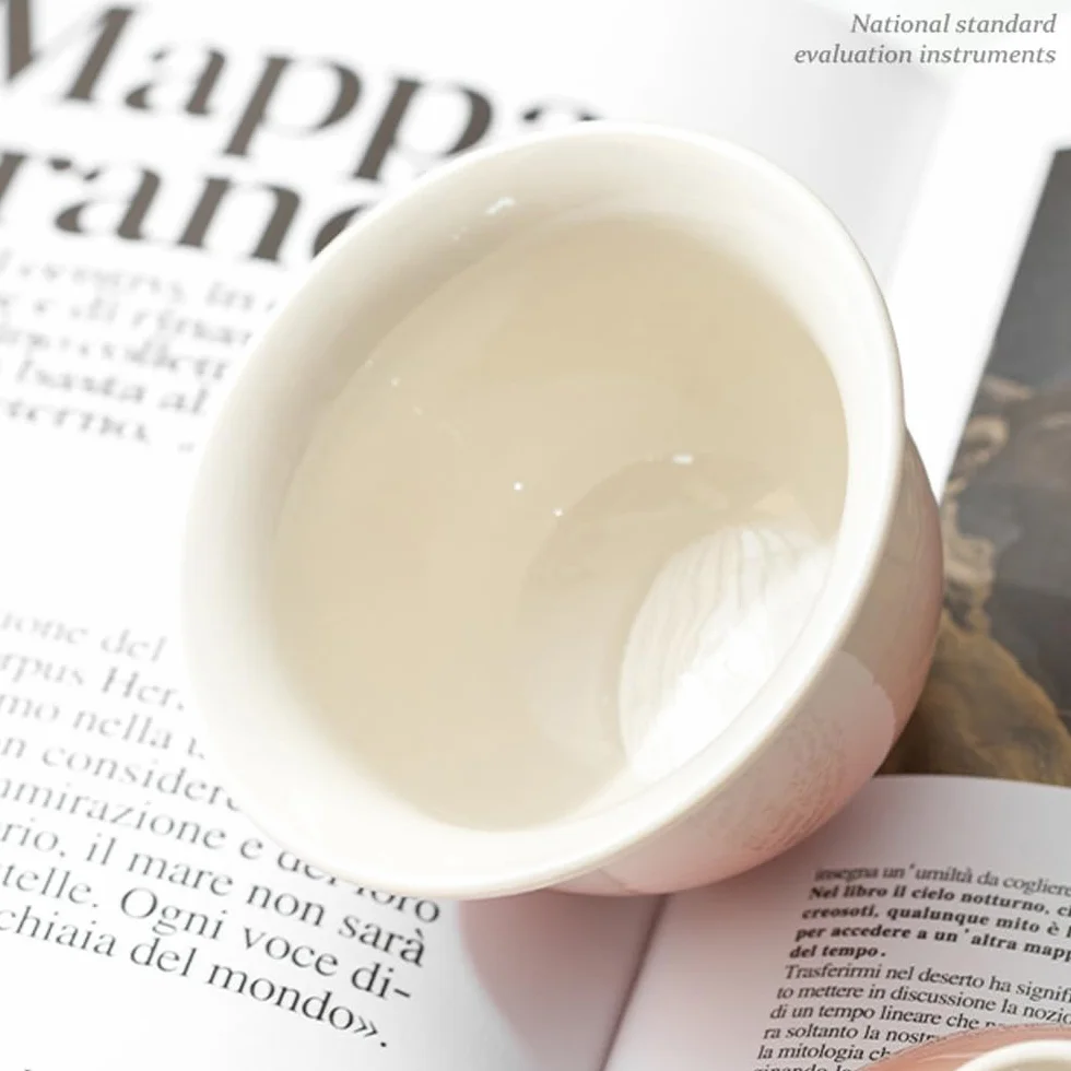 Przenośny ceramiczny zestaw do herbaty ze szklanym dzbankiem do serwowania – kompaktowy podróżny zestaw do herbaty z woreczkiem z tkaniny na prezent i do użytku osobistego, różowy