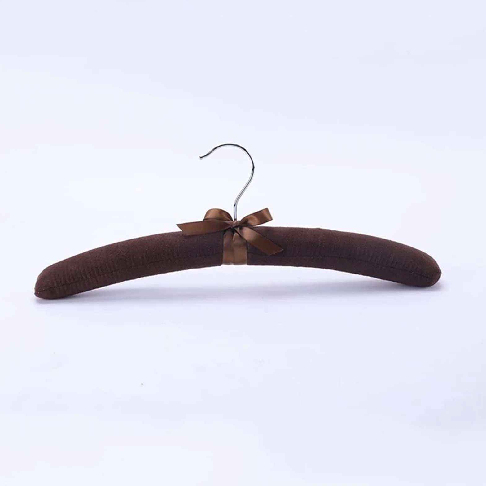 Tkanina tekstylna jest zawinięta w torbę z bilardową sweter bez pośpiechu ubrania do wsparcia wieszaka na ubrania domowe (Color : Brown, Size : 38.5 * 17cm)