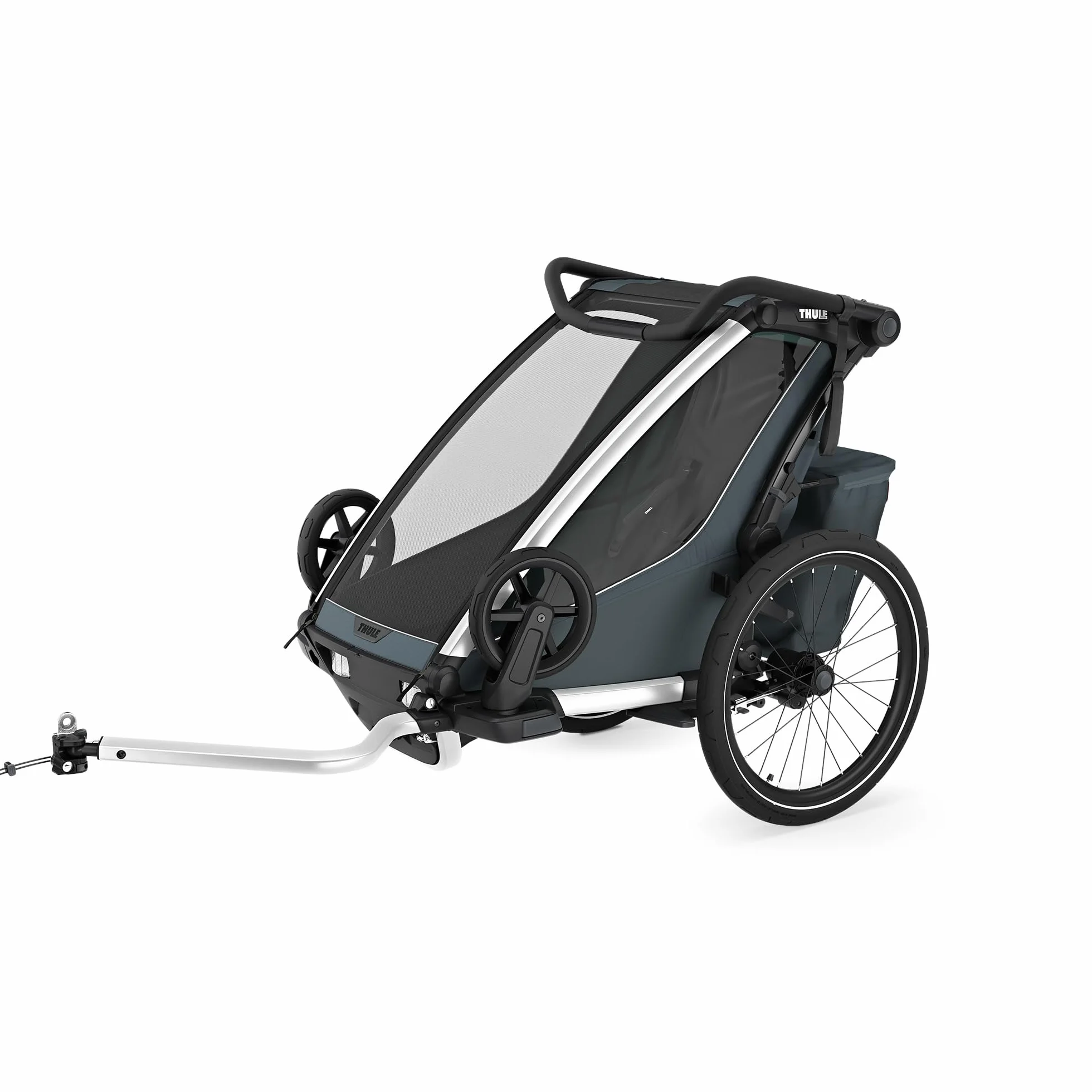Przyczepka rowerowa THULE Chariot Cross 2 Single kolor Dark Slate