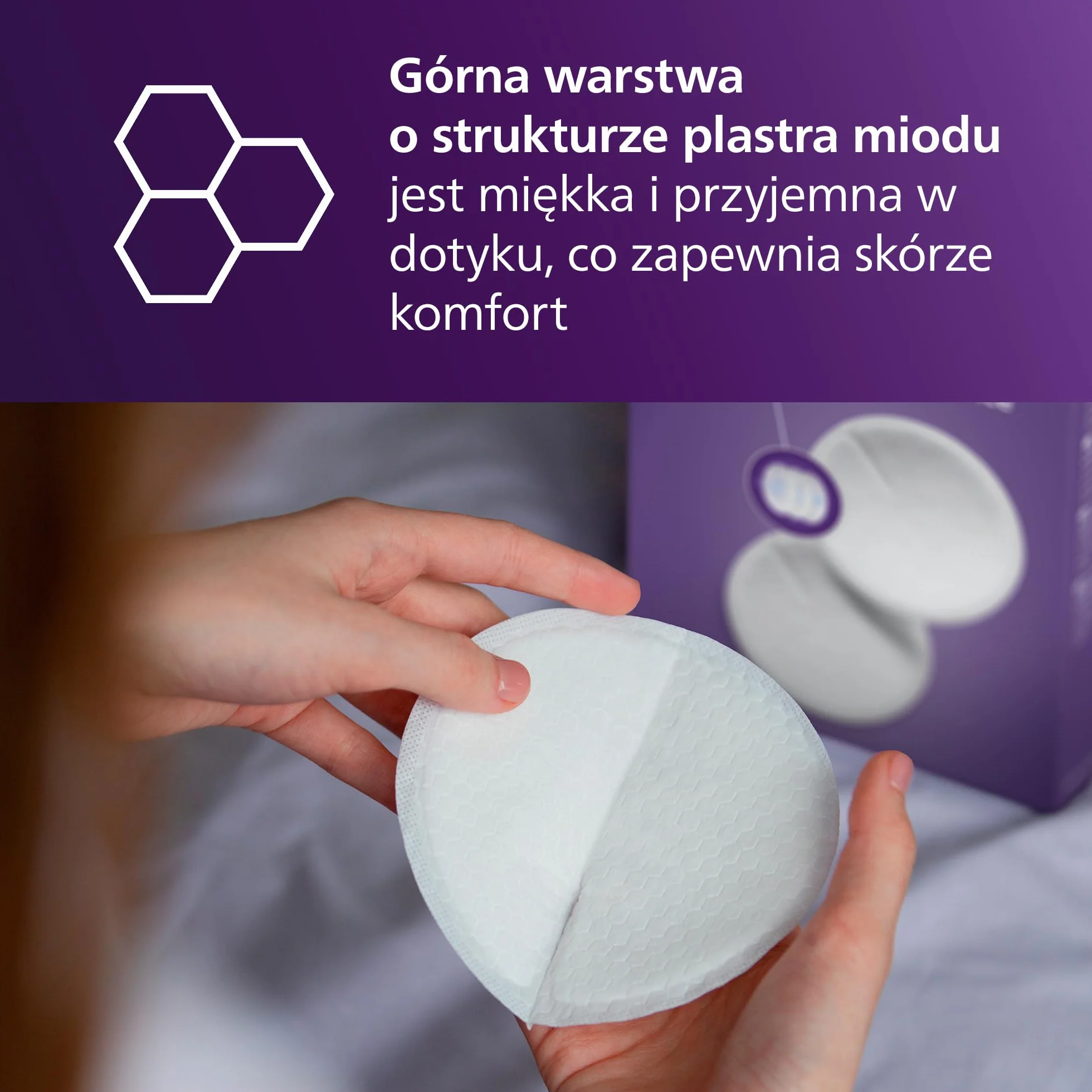 Philips Avent Comfort - Wkładki laktacyjne - Wygodne i miękkie - Szczelne i oddychające - Maść łagodzące - 60 sztuk w opakowaniu - SCF254/61