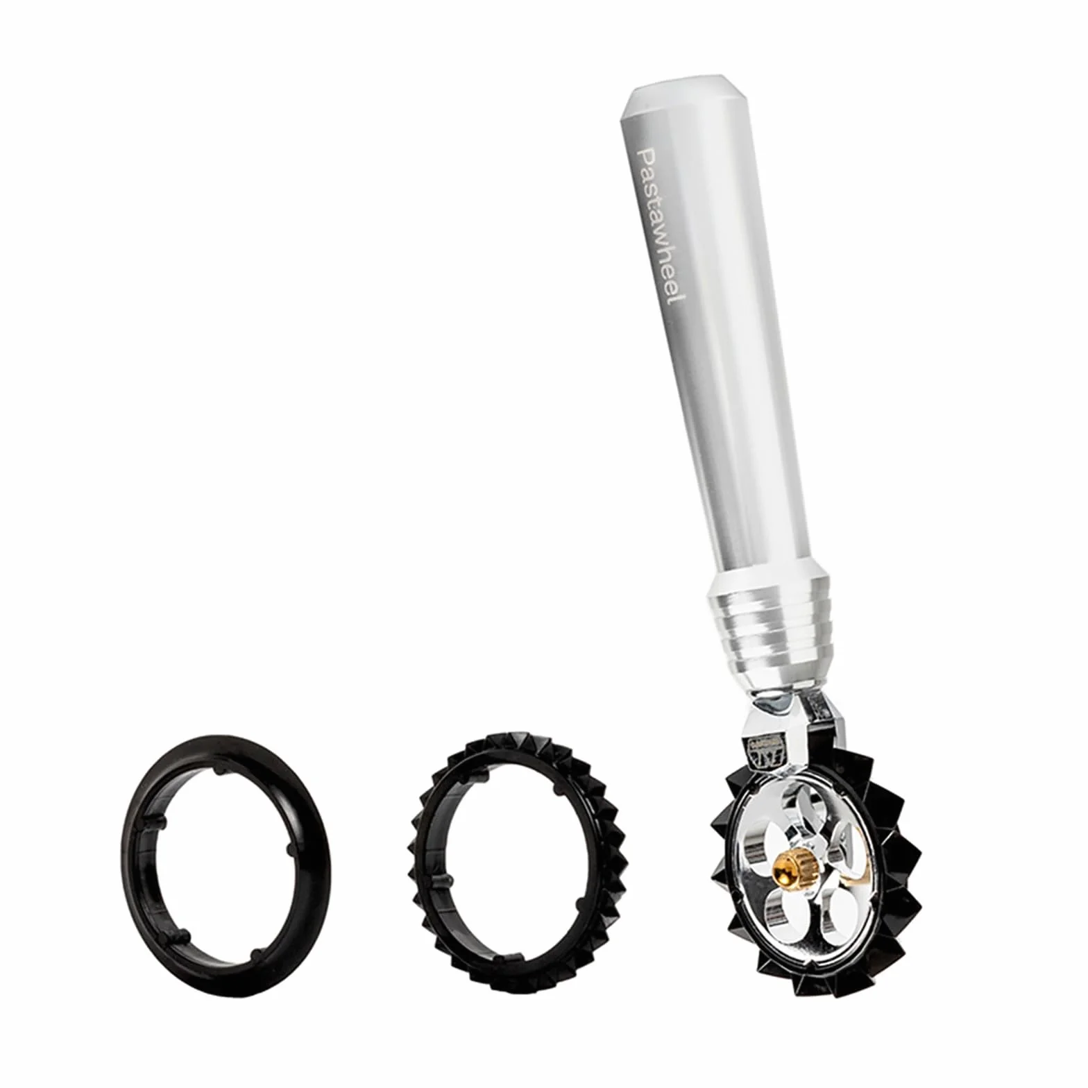 Marcato Pastawheel srebrny – krajalnica do makaronu z 3 rodzajami cięcia