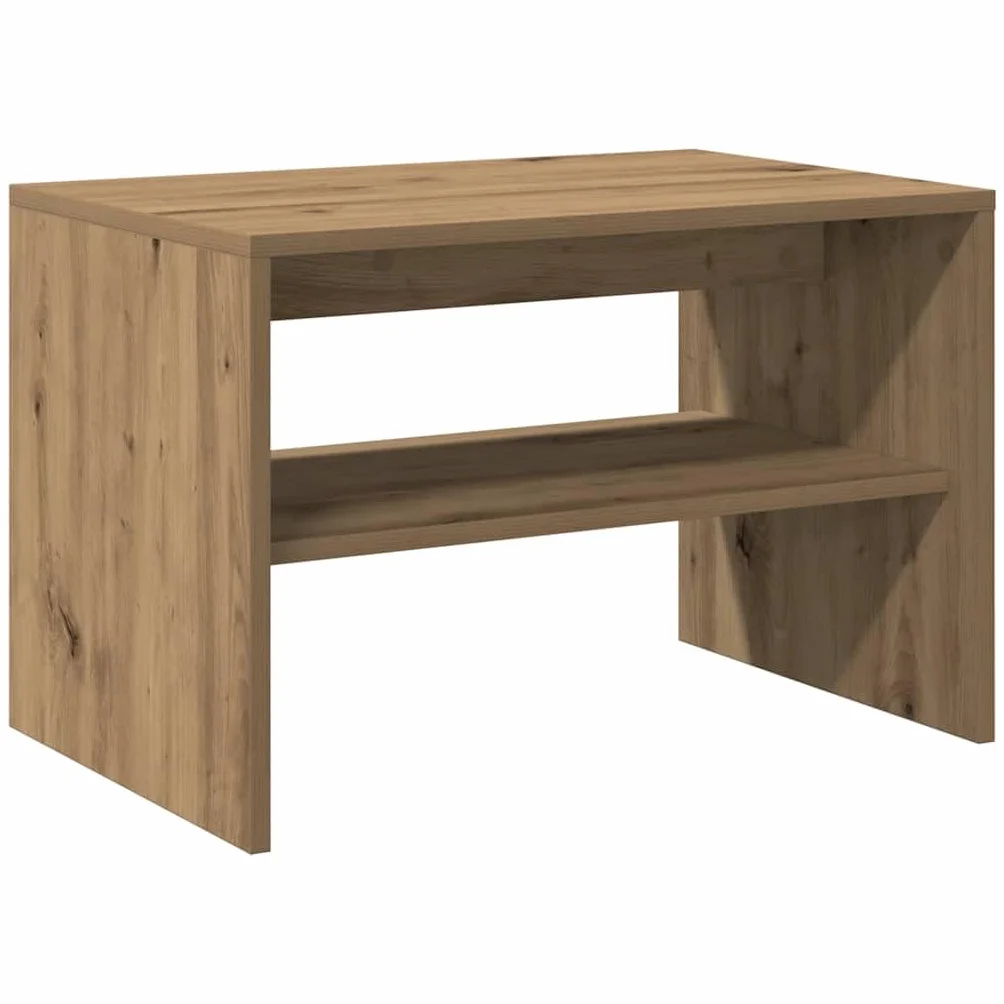vidaXL Szafka RTV Artisan Oak 60x40x40 cm Drewno klejone, szafka pod TV, konsola pod TV, ława pod TV, szafka pod TV, szafka pod sprzęt multimedialny