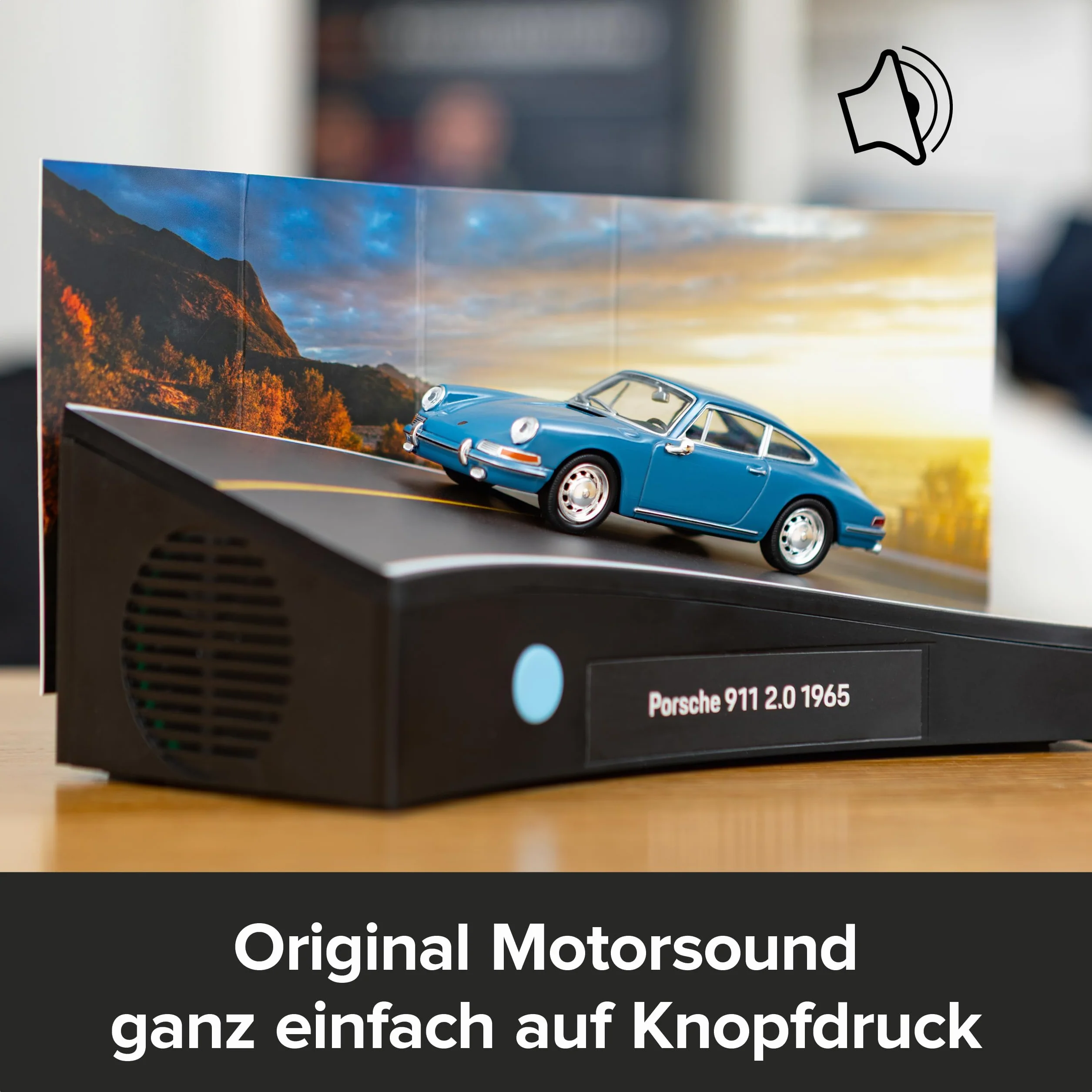 FRANZIS 67664 - Porsche 911 Adventskalender Emailleblau