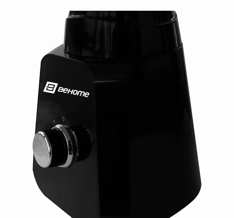 Blender ze szklaną szklanką 1.5L z 2 prędkościami i funkcją pulsu Blender z ostrzem ze stali nierdzewnej i 400W antypoślizgowe nóżki czarny