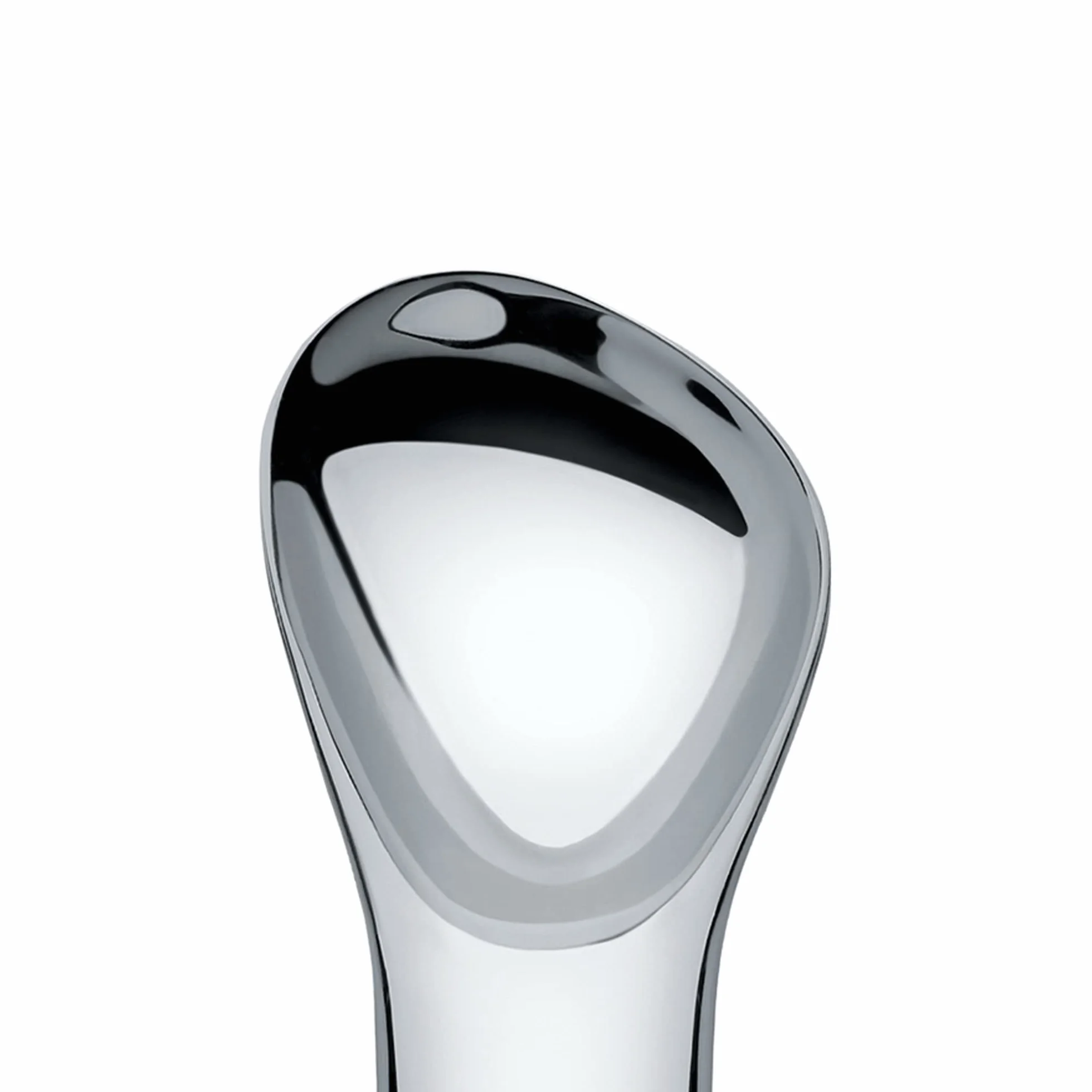 Alessi Koki VS05 Design łyżka do lodów, stal nierdzewna 18/10, srebrna, 17,60 x 5,60 x 3 cm