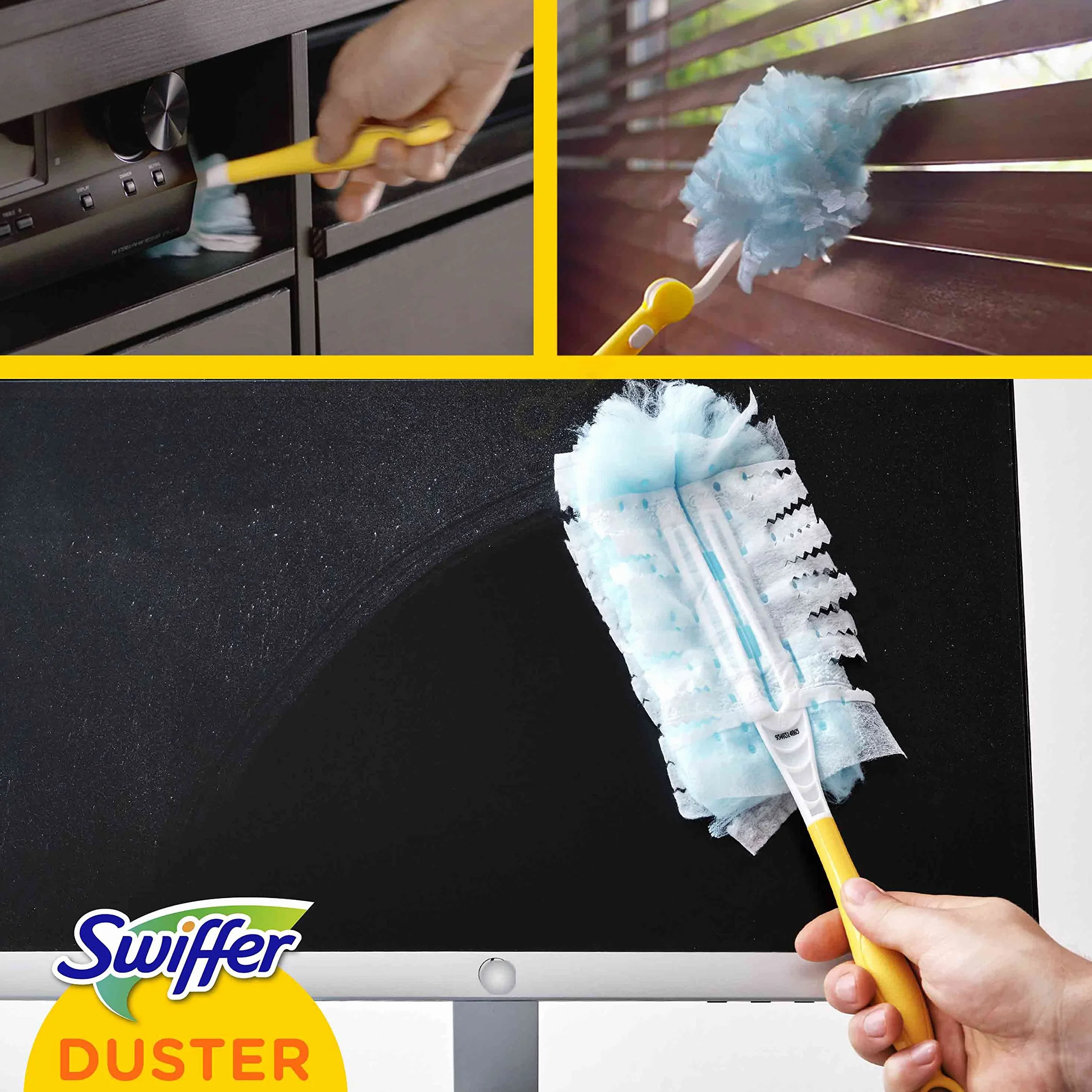 Swiffer zestaw do odkurzania 1 rączka 4 miotełki