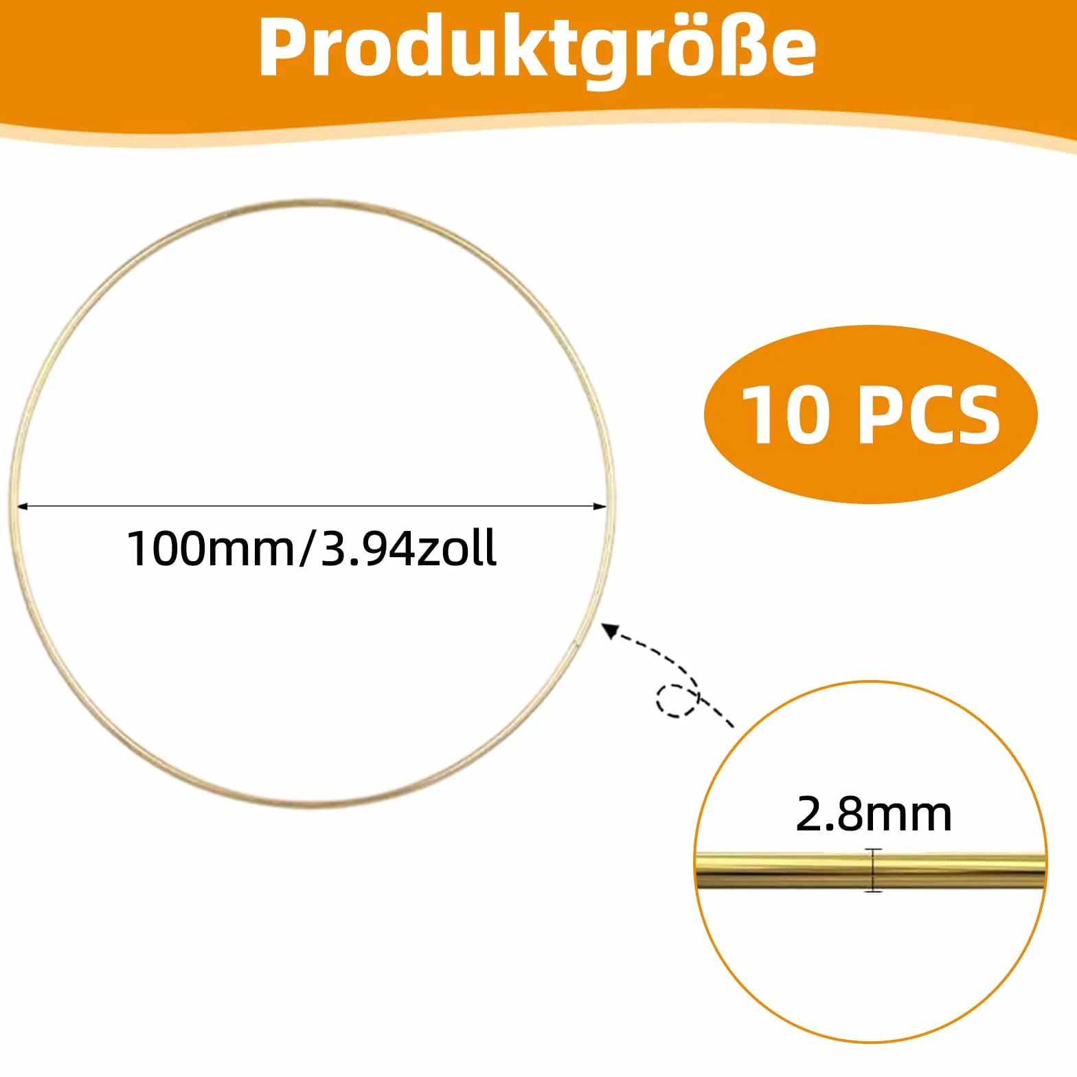 10 sztuk metalowych pierścieni do wieńca, 10 cm, kwiatowy obręcz, łapacz snów, metalowy pierścień, pierścienie do samodzielnego wykonania kwiatów, do powieszenia na ścianie, wianek kwiatowy,