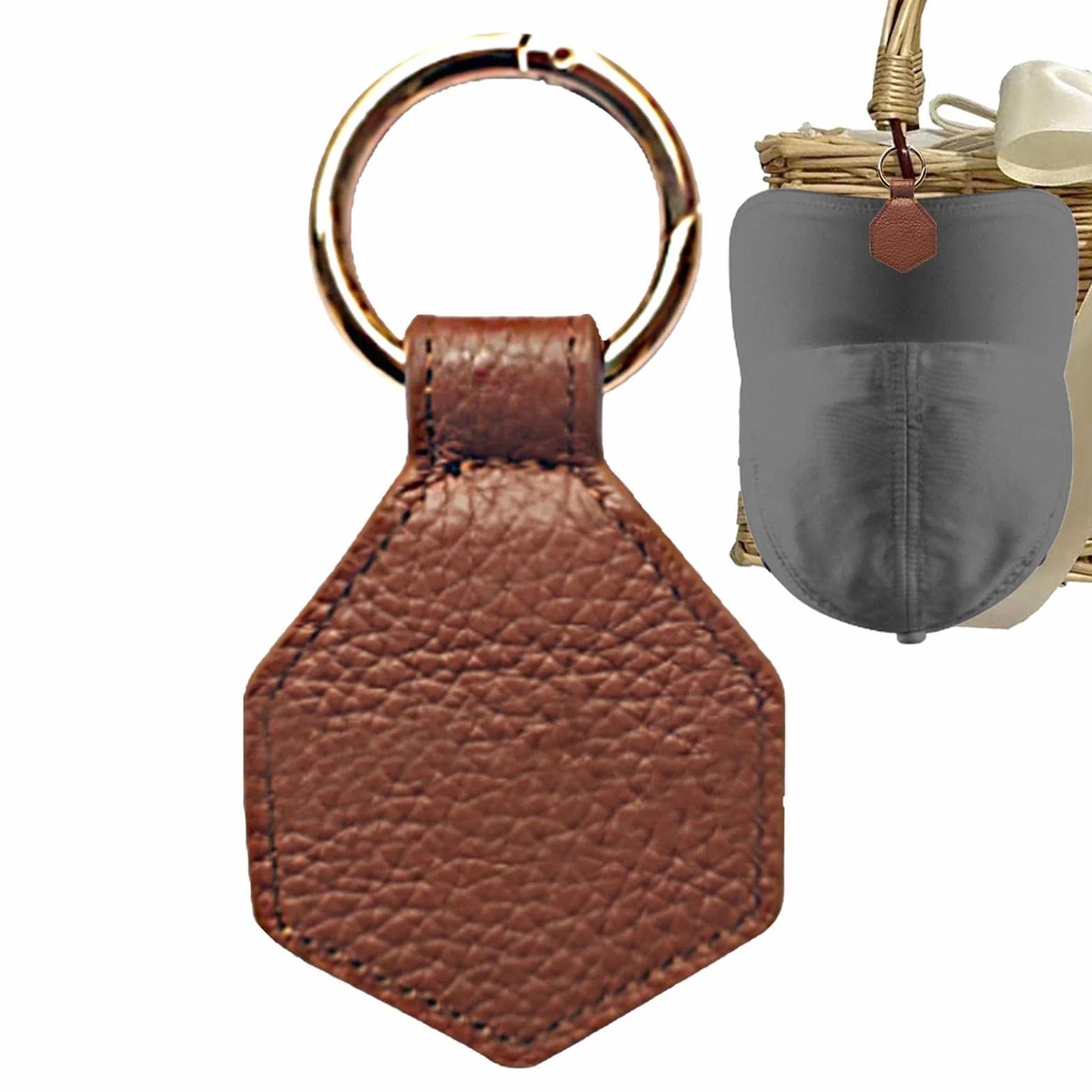 podró?ny klips do kapelusza - Klip magnetyczny do kapelusza do noszenia - PU skórzany klips do kapelusza magnetyczny uchwyt kapelusz zestaw g? ?nomówi?cy akcesoria do toreb podró?nych