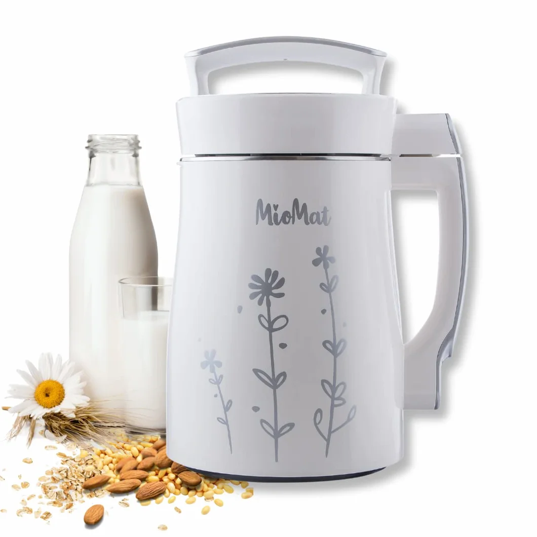 MioMat Elektryczny młynek do żywności, młynek do mleka roślinnego, ziaren, zupy, owsianki, smoothie
