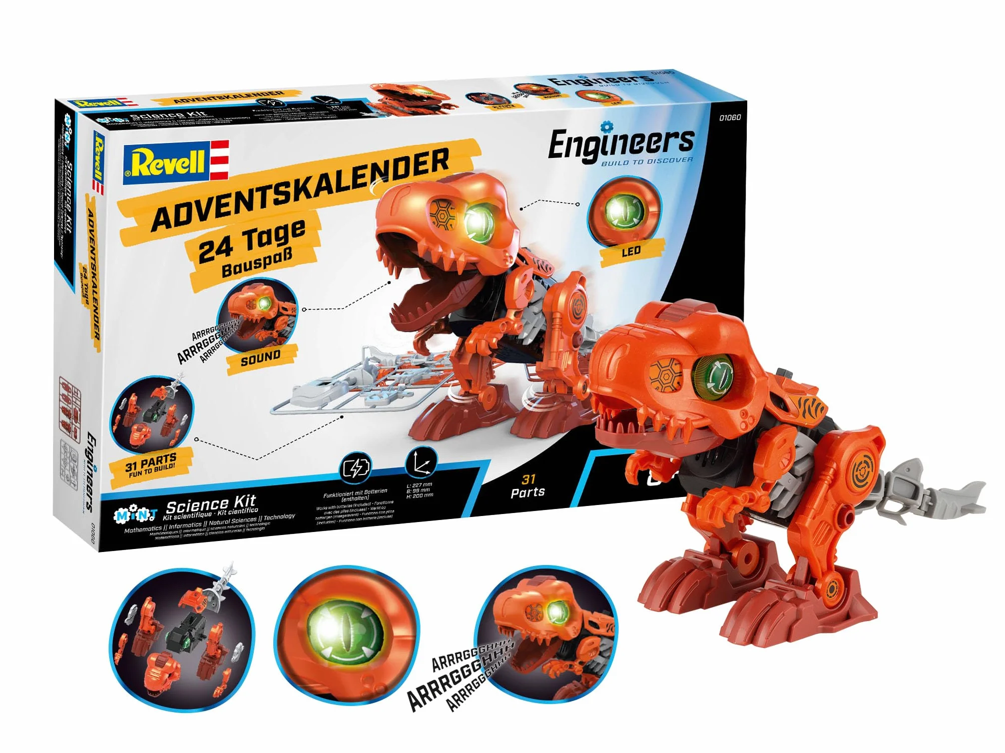 Kalendarz adwentowy Engineers "Electric T.Rex"
