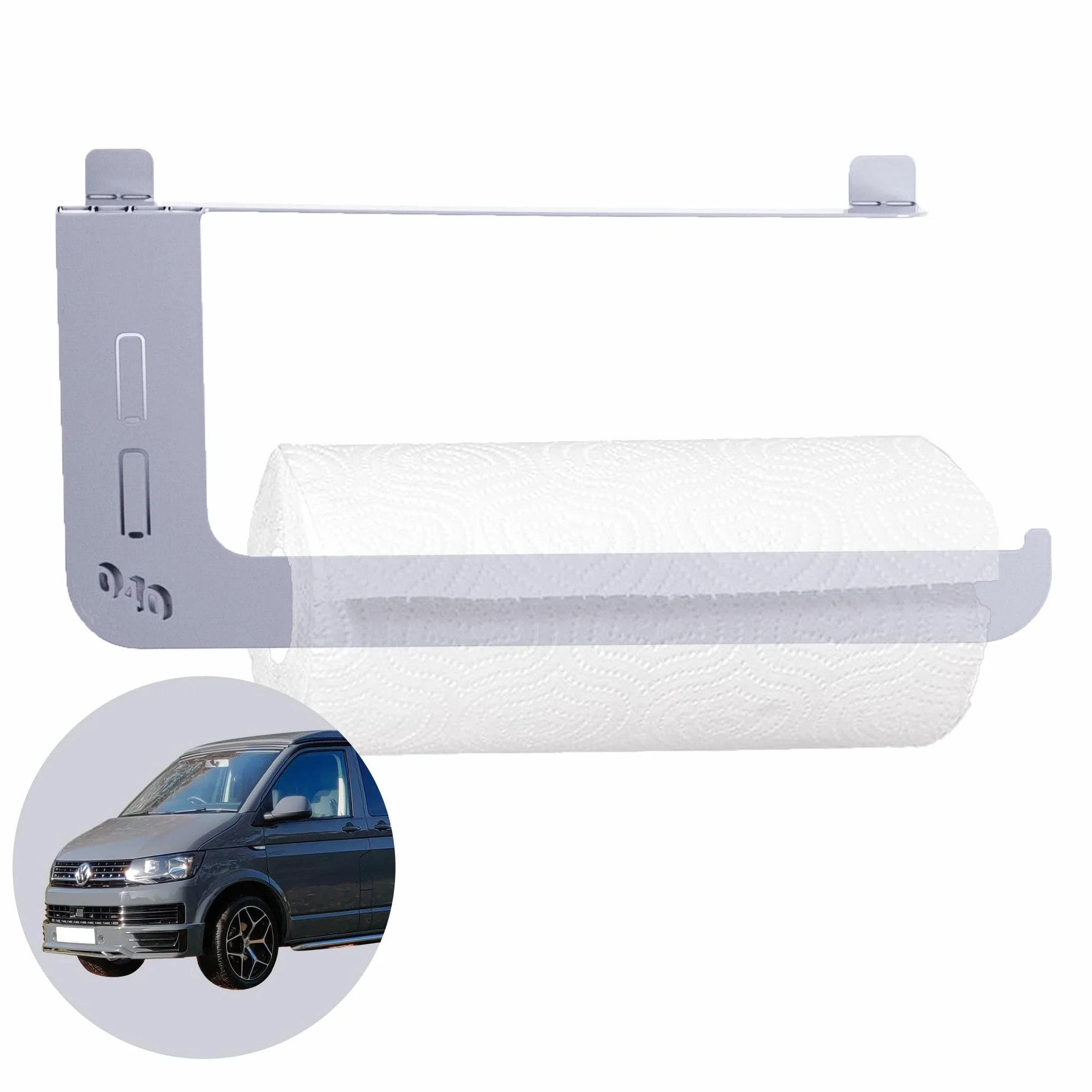 Praktyczny uchwyt na papier toaletowy do kuchni dla VW T5 T6 T6.1 California wersja wzmocniona
