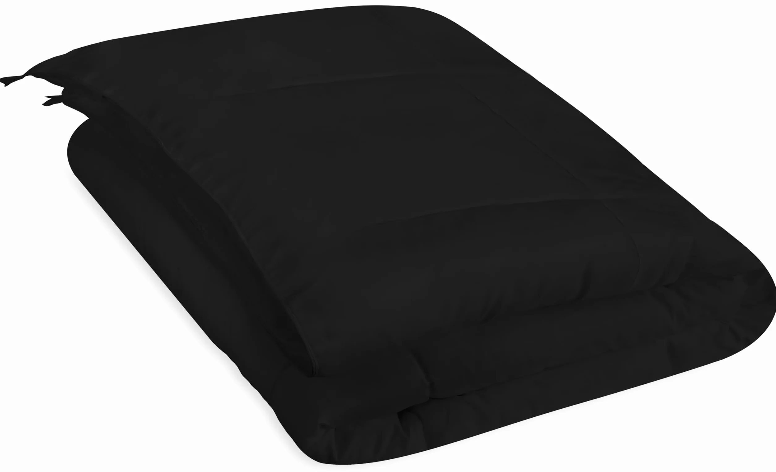 Utopia Bedding 220 x 260 cm, Całoroczna Lekka Kołdra z Mikrofibry z Wypełnieniem Poliestrowym (Czarny)