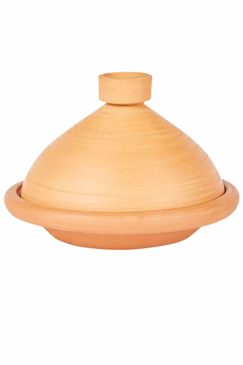 Marokański garnek Tajine do gotowania | zapiekanka nieszkliwiona Tuareg Ø 27 cm dla 1-3 osób | łącznie z przepisami i instrukcją obsługi | Oryginalny garnek gliniany ręcznie suszony z Maroka