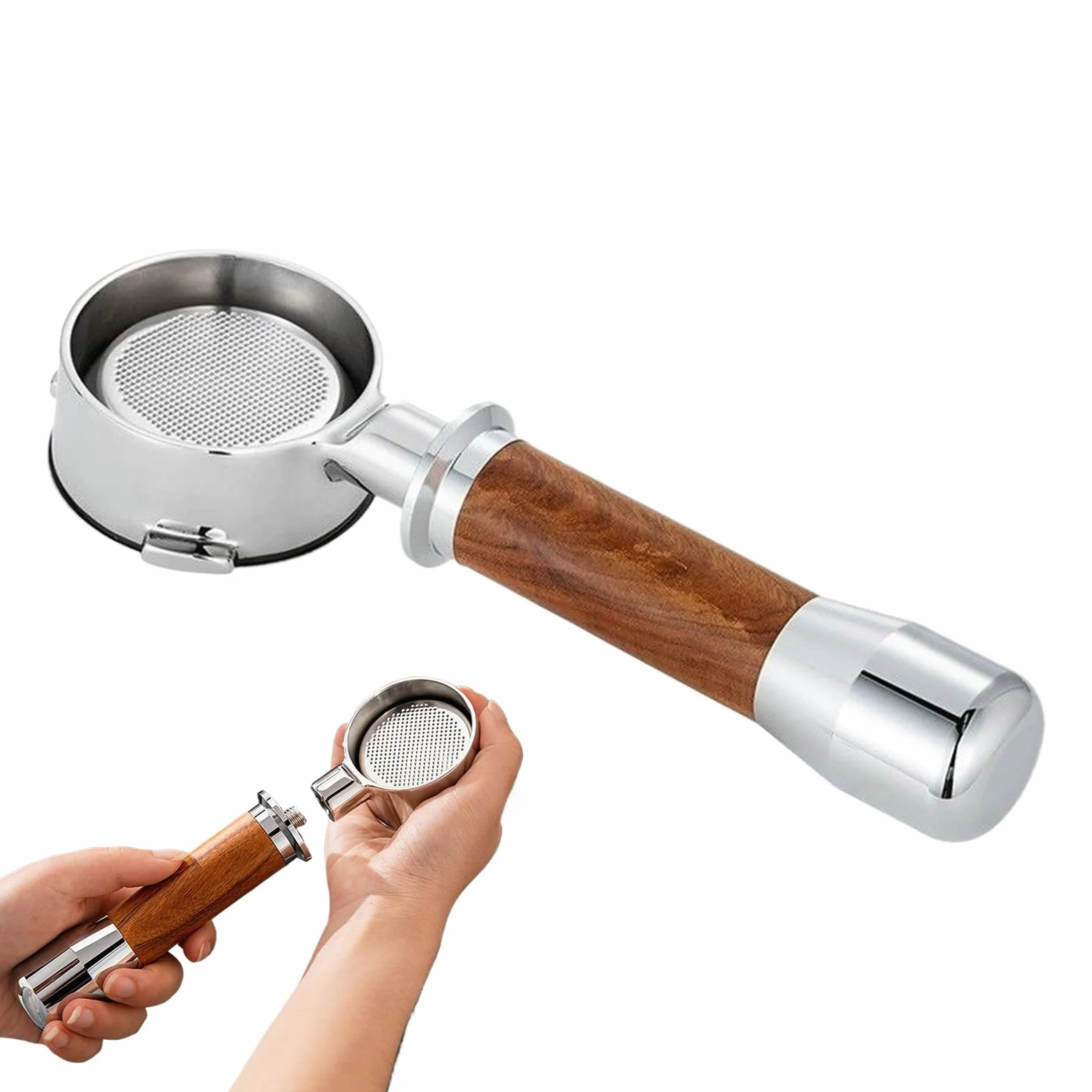 Uchwyt do Espresso 58mm Bezdenny Zastępczy Portafiltr Do Kawy | Jouet Véhicule Radio-Commandé do Użytku Domowego Kawiarni Biura