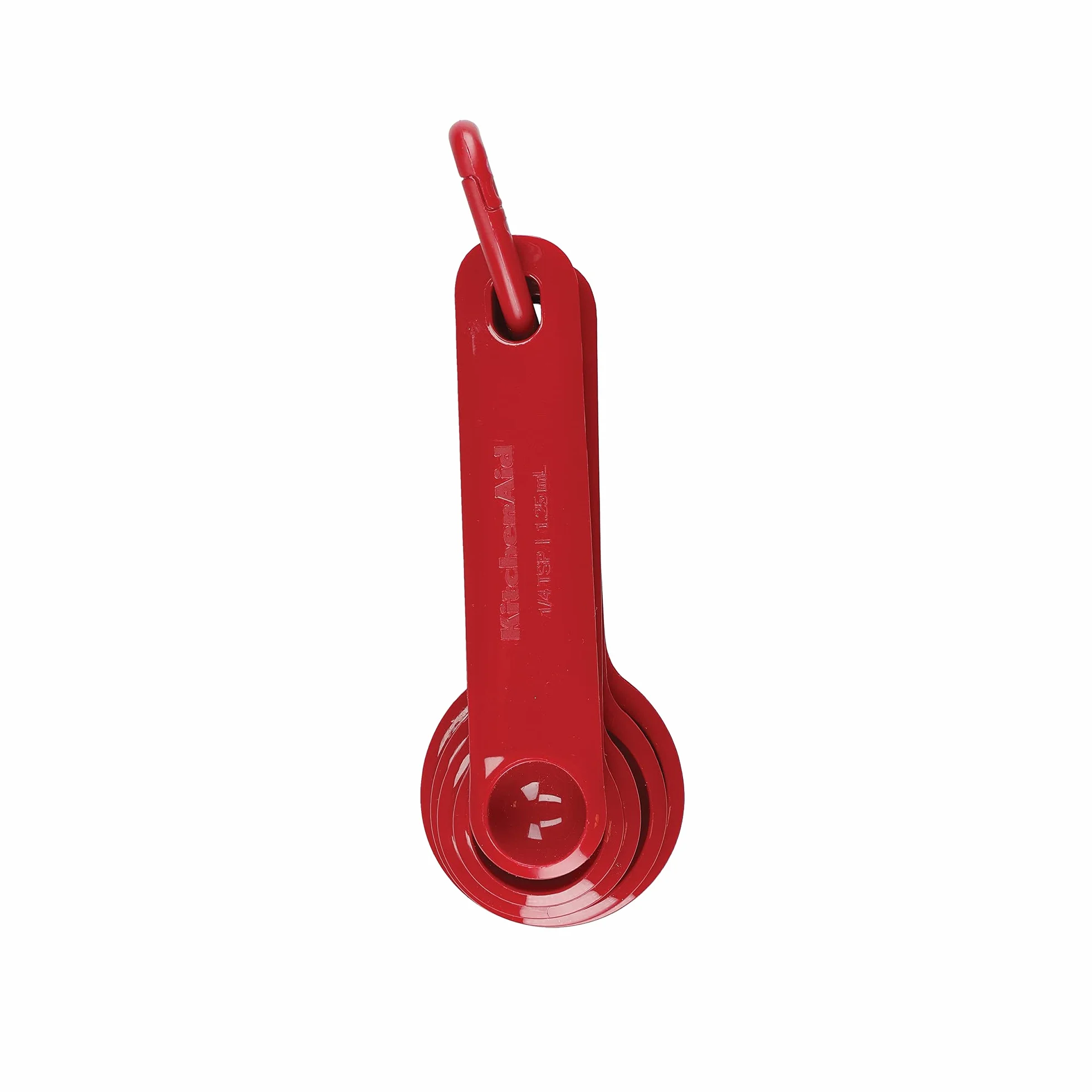 KitchenAid Universal Measuring Spoon Set, Red