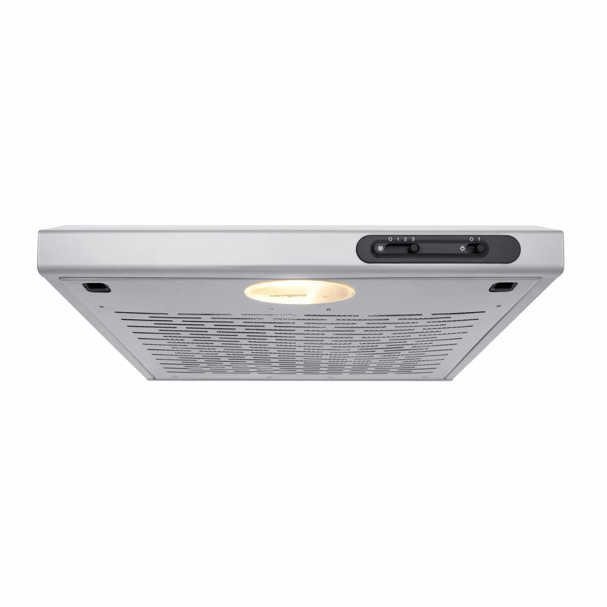 Respekta Okap kuchenny podszafkowy/Okap podszafkowy 50 cm/Metalowa obudowa o wyglądzie stali nierdzewnej/Funkcja wywiewu i recyrkulacji / DH540IXL / C / 52–68 dB
