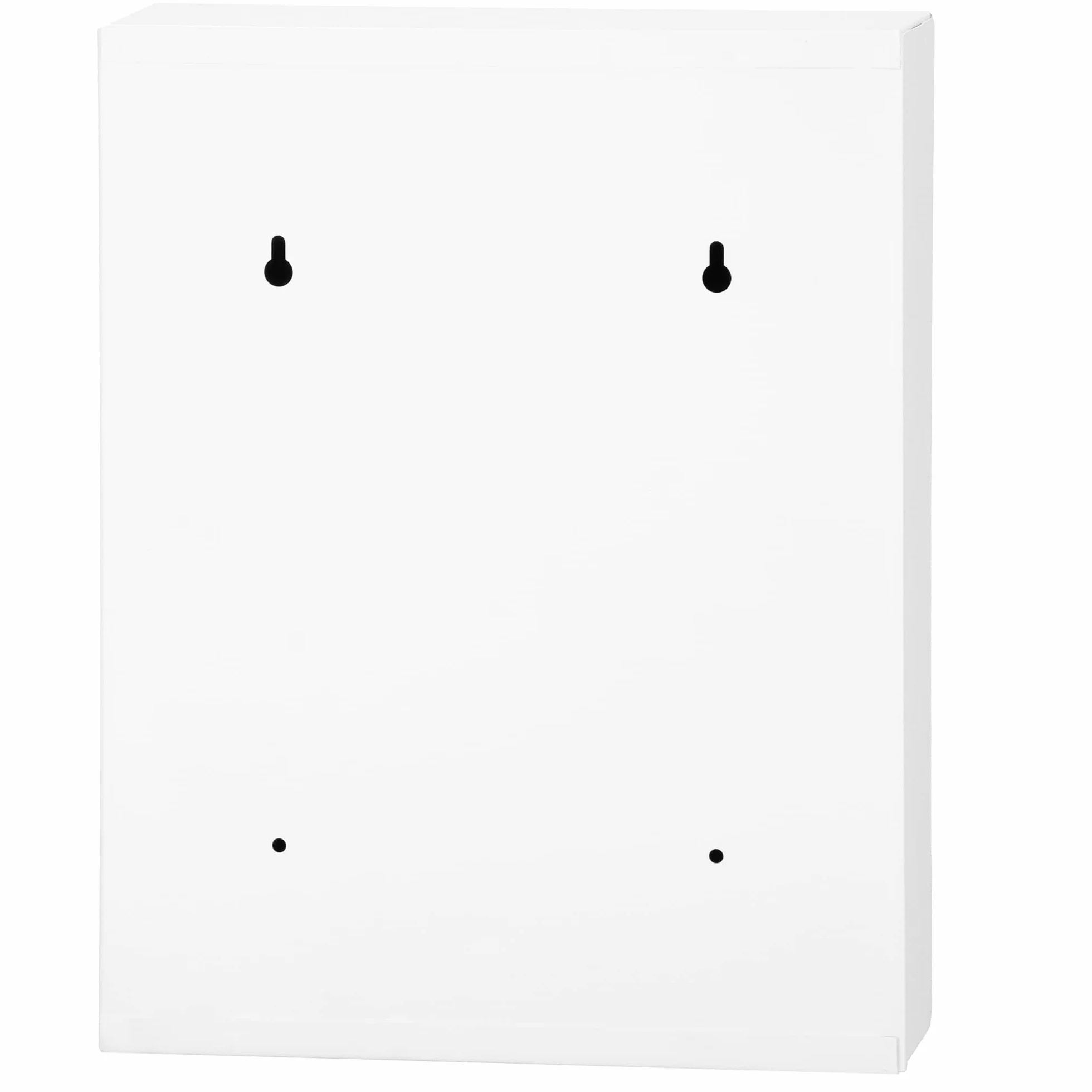 SPRINGOS Skrzynka na klucze szafka na klucze 27 x 35 x 8 cm, zamykana, w zestawie breloczek do kluczy, pudełko na 42 klucze