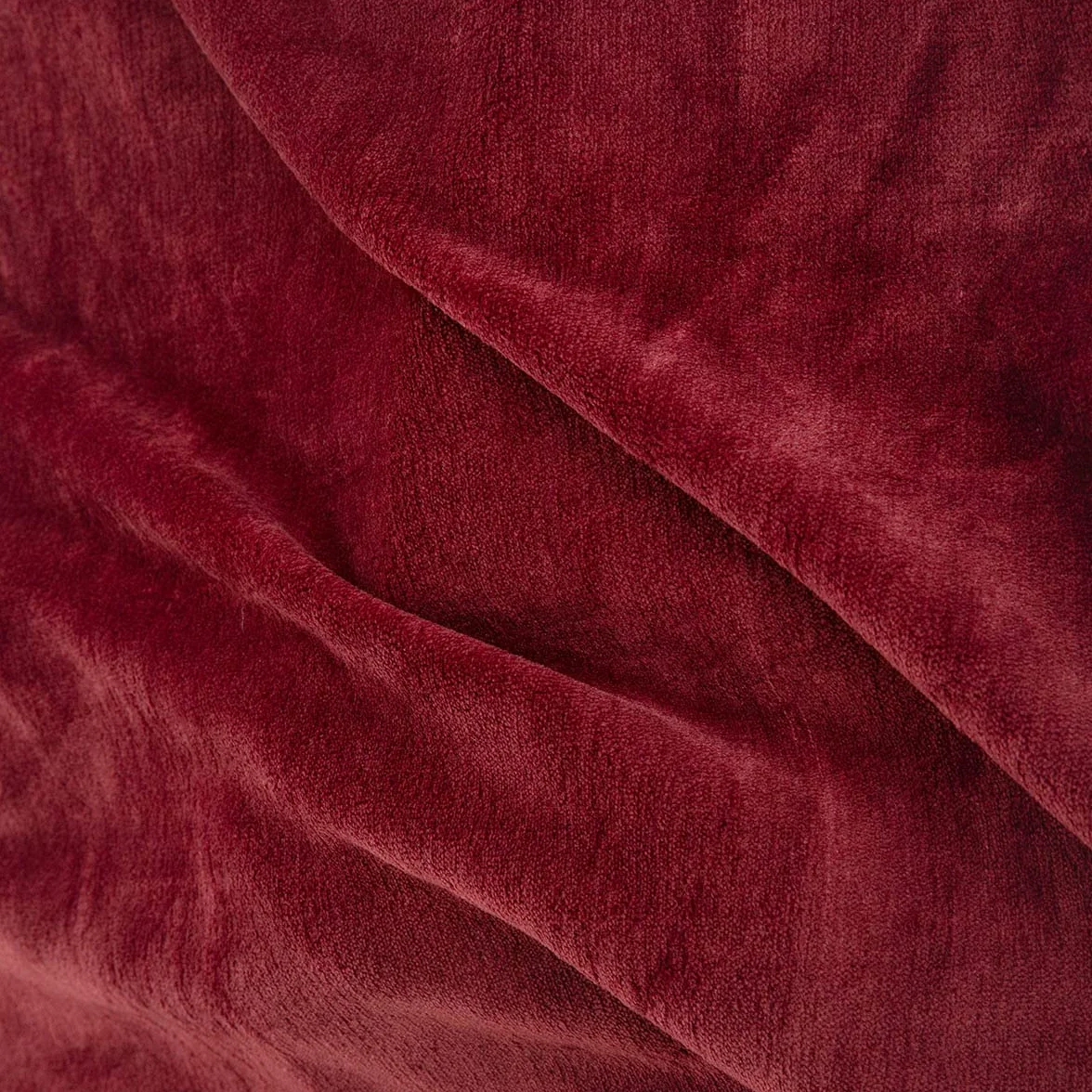 PIĘKNY KOC NARZUTA BORDO ROTE 150x200 cm HOMLA