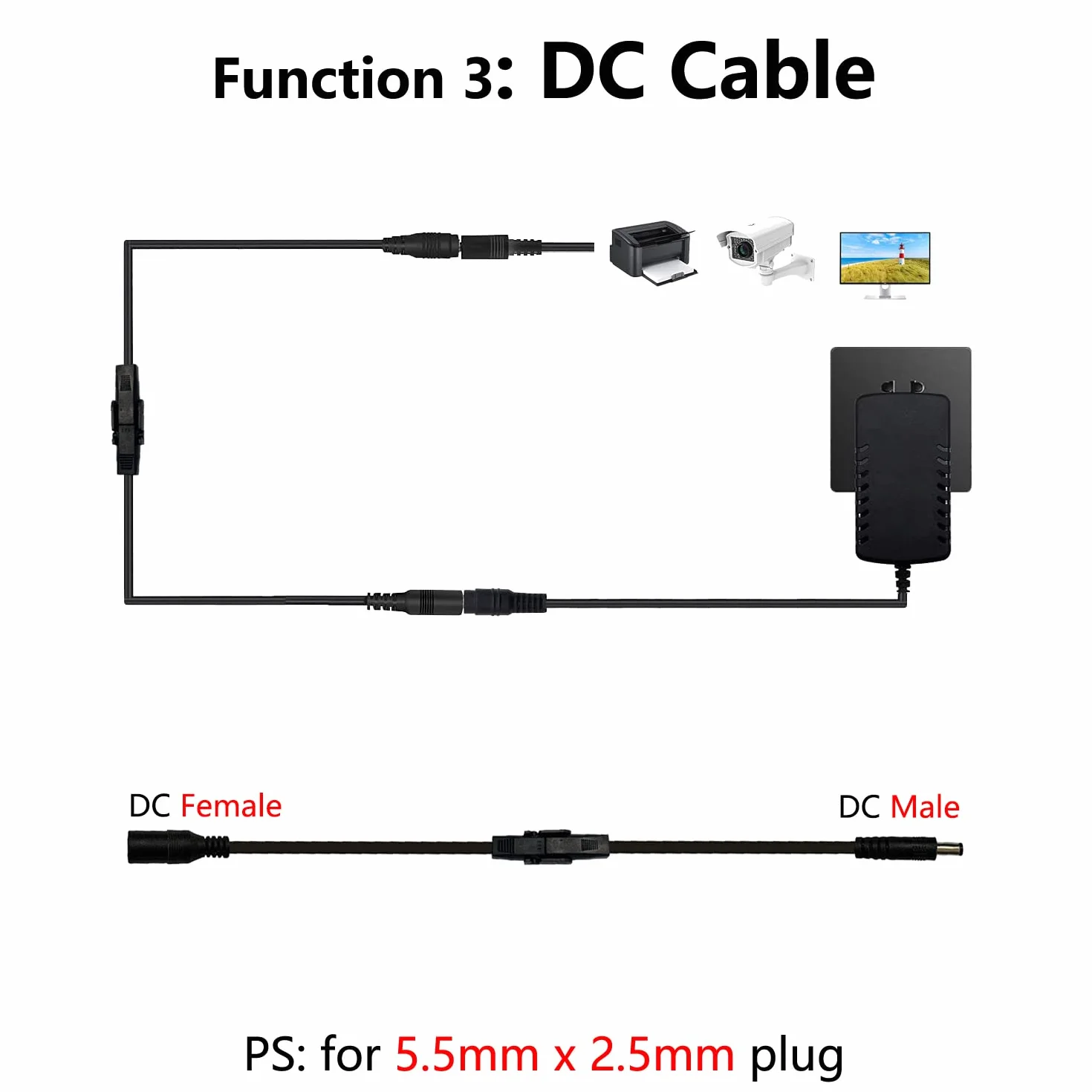 STAIGO DC do Płaskiego Okrągłego Kabla Transformatora Pinowego Używanego do Elektrycznego Fotela Podnoszonego Fotel Sofa Transformator Zasilacz do Fotel Baterii