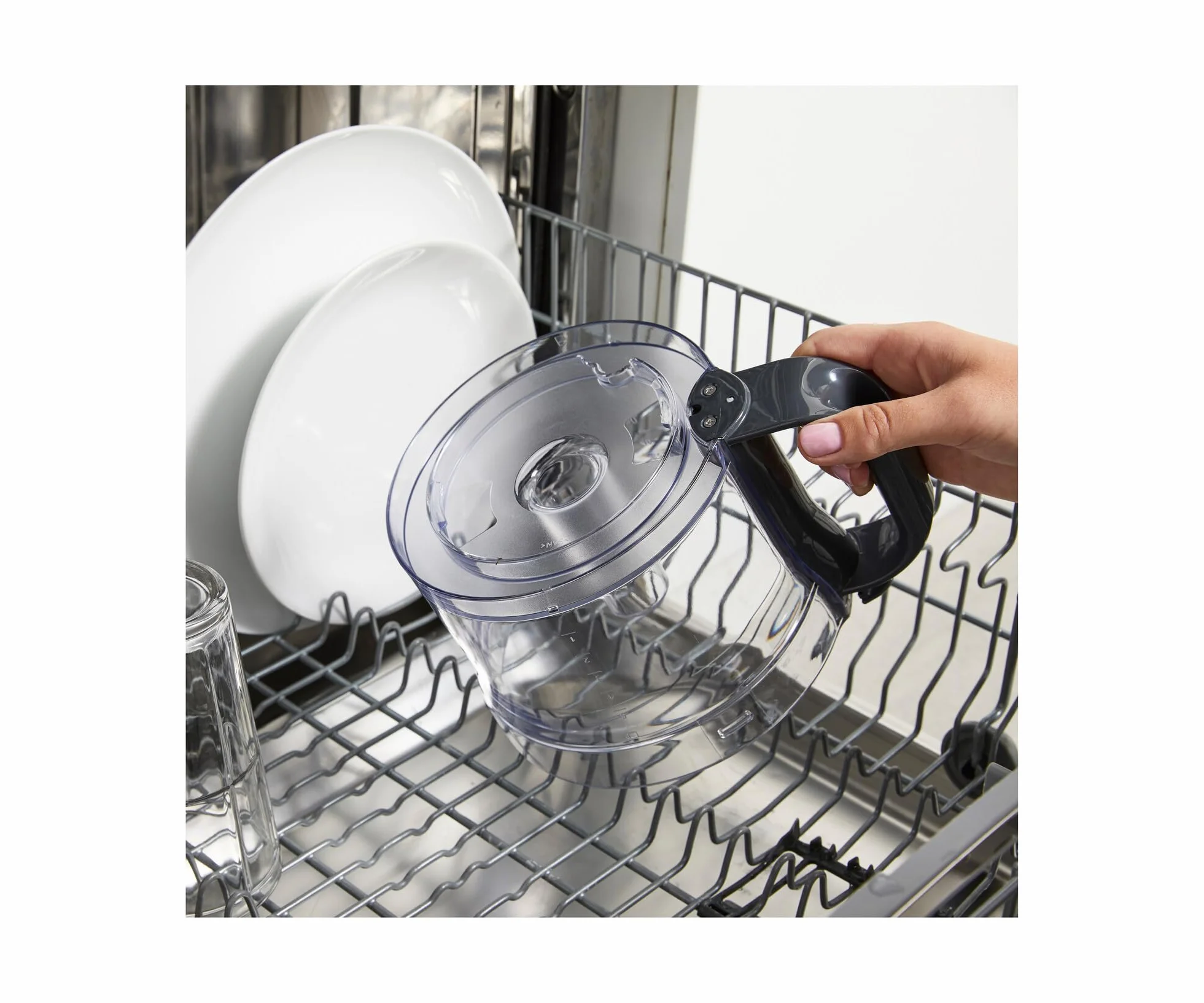 Kenwood Multipro Compact FDP31.170GY Robot do rozdrabniania z 2 prędkościami + puls w zestawie 1,2 l, miska 2,1 l, do siekania, tarcia i ugniatania, 800 W