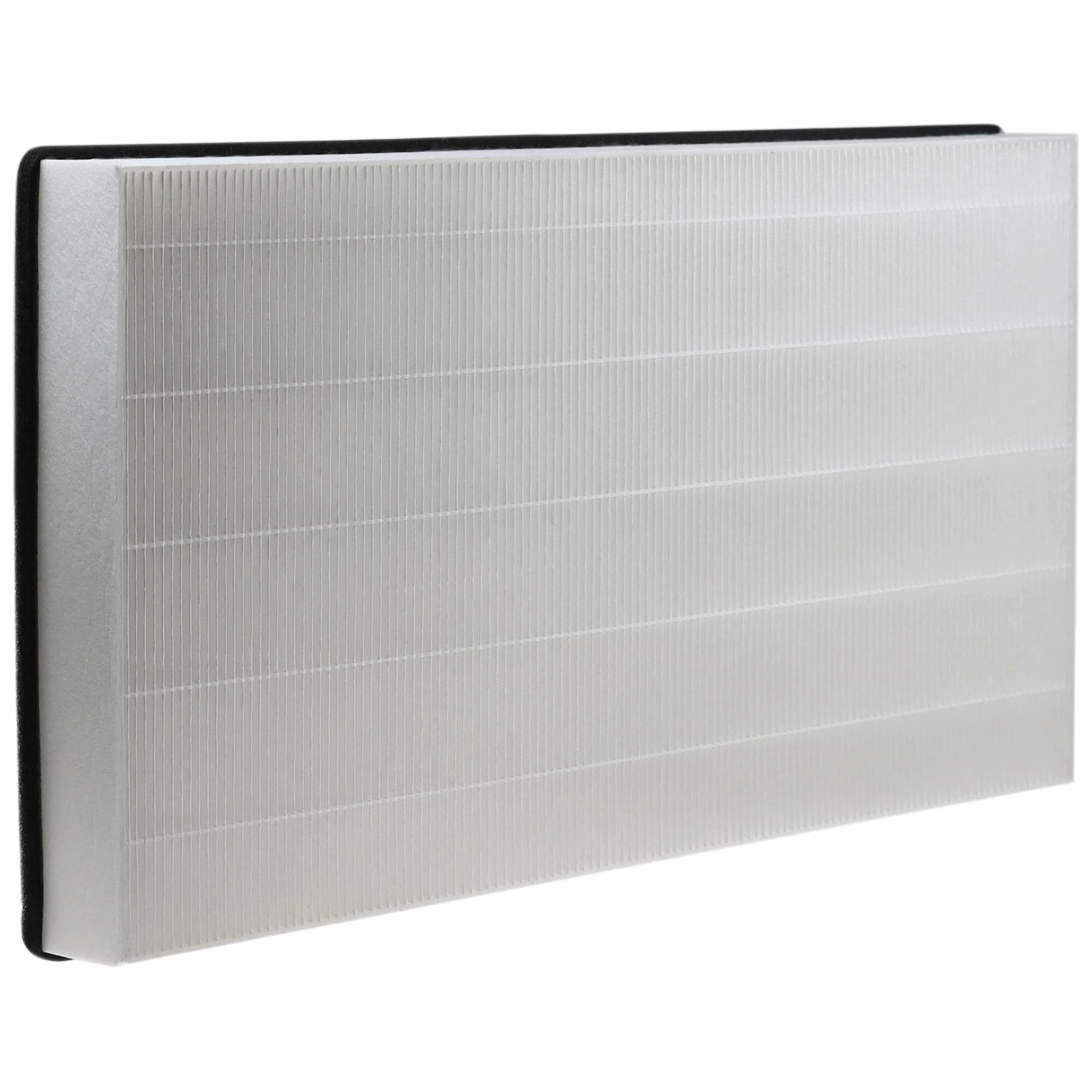 vhbw 4 x filtr pyłkowy zamiennik do Vallox 978142 do urządzenia wentylacyjnego - filtr powietrza F7, 45,3 x 22,5 x 5,2 cm, czarno-biały