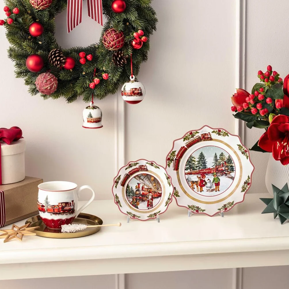 Villeroy & Boch Annual Christmas Edition dzwonek 2025 porcelana Premium ozdoba świąteczna