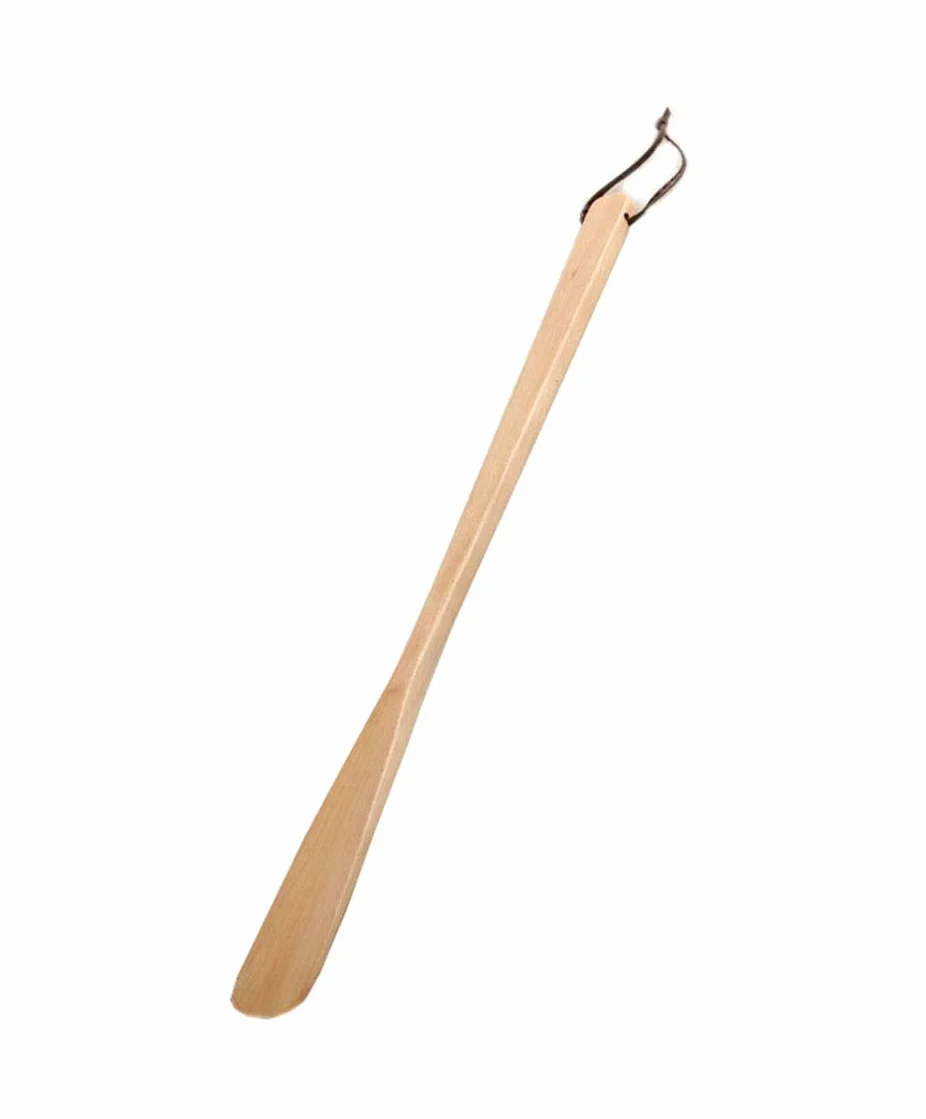 Drewniana łyżka do butów z długą rączką, 54 cm(B 54cm)