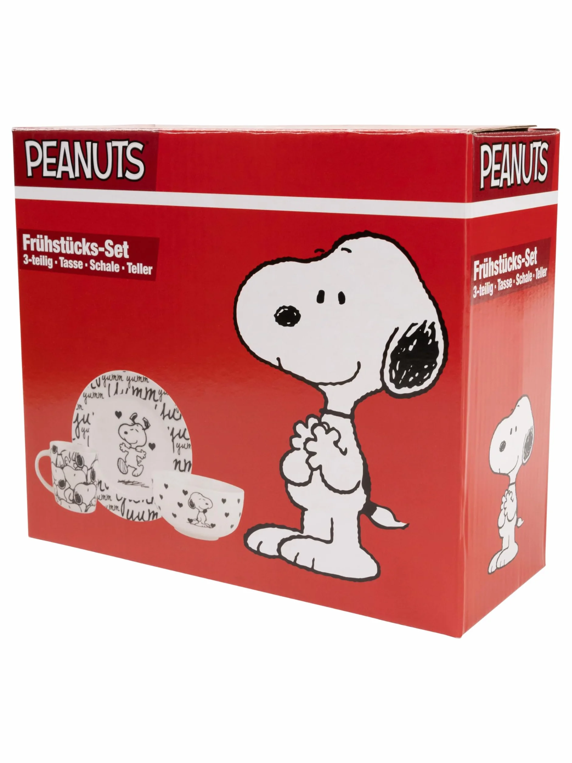 Peanuts - Frühstücksset, 3tlg. Snoopy