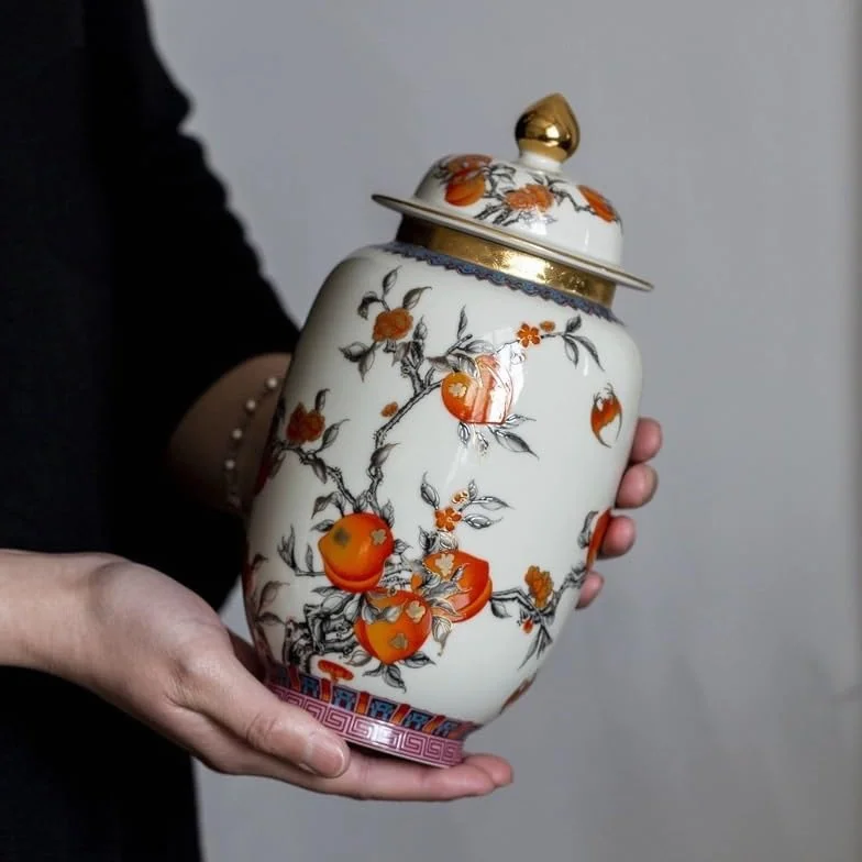 Herbata Zapieczętowane chińskie pudełka na herbatę, pudełka do przechowywania kawy i herbaty, luźne wazony na herbatę, ozdoby dekoracyjne pudełka na herbatę kuchenne