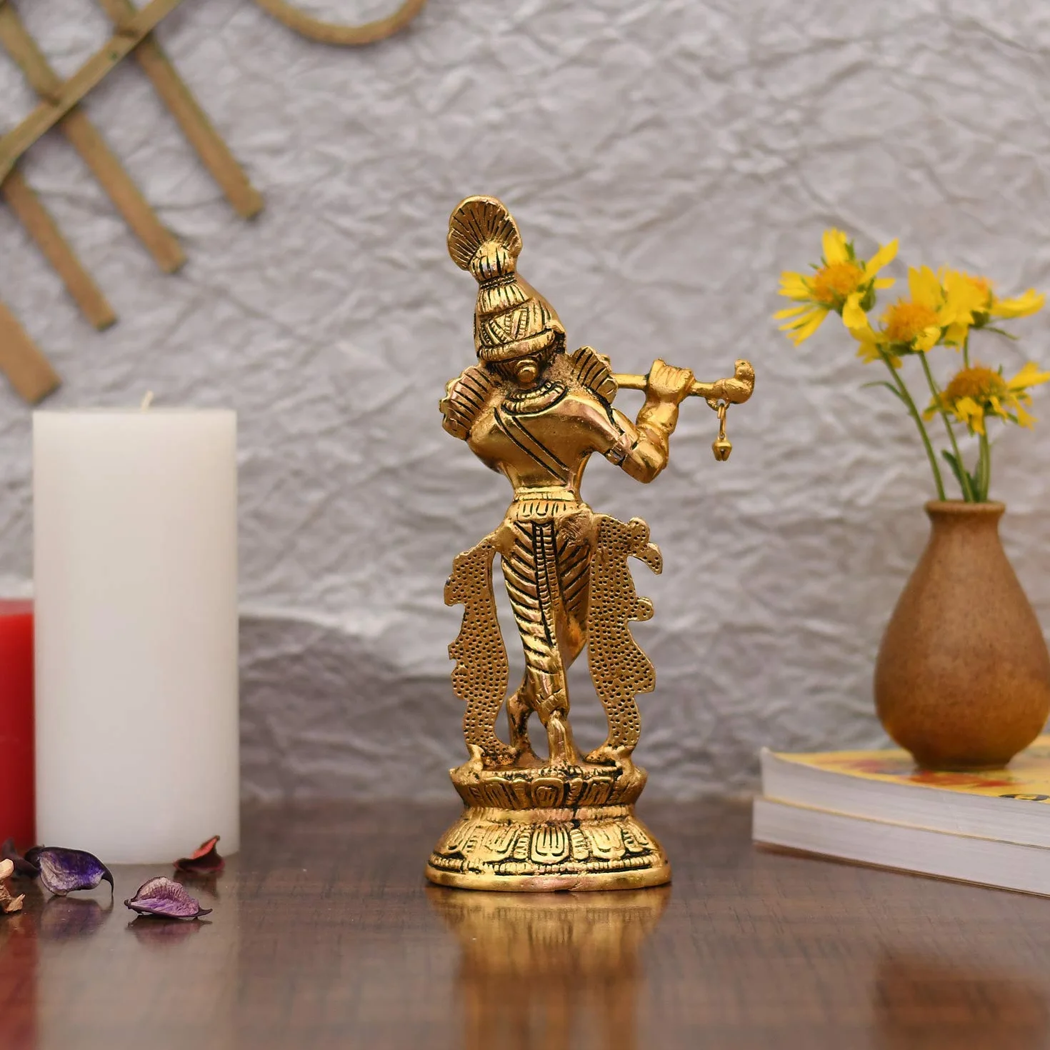Collectible India Figurka bożka Pooja i prezent (zestaw 1 szt.)