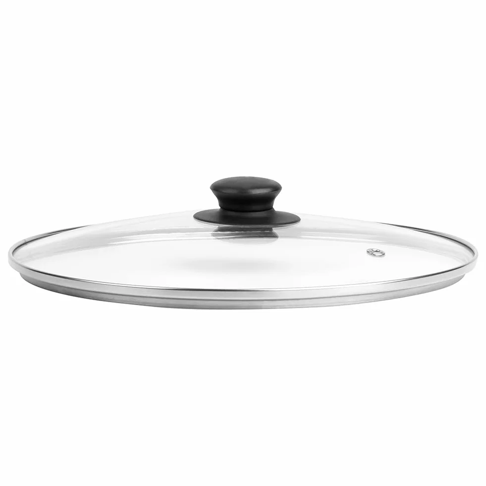 Vilde Szklana pokrywka ze stali nierdzewnej do garnka i patelni uniwersalna 14-30 cm 200°C