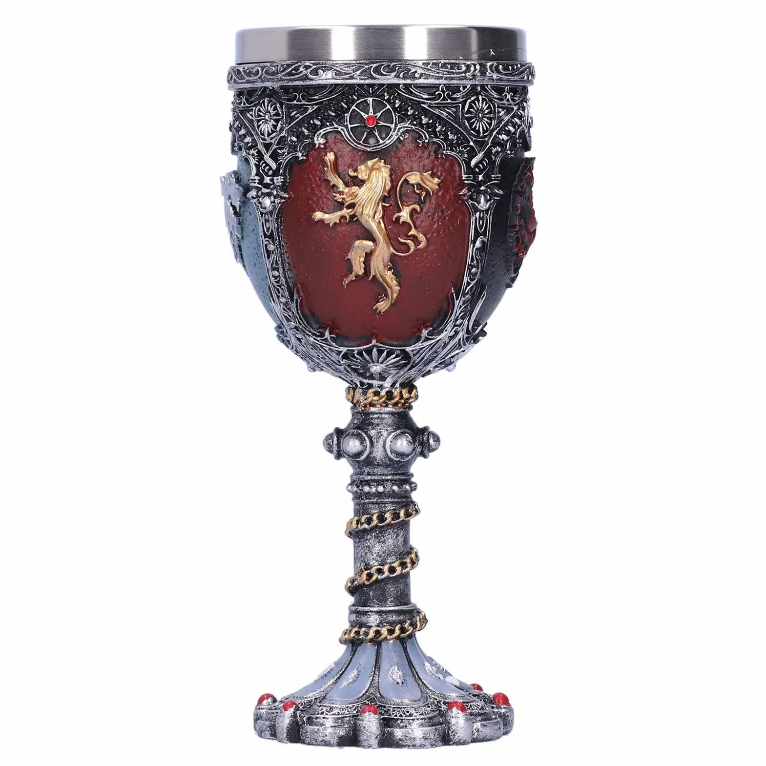 Kufel do Piwa z Unikalnym Wzorem 3D Viking, Naczynia do Picia na wodę, Kielich do Wina Kubek Whisky na Halloween Bar Party Supplies Dekoracje Urodzinowe (18x7cm)