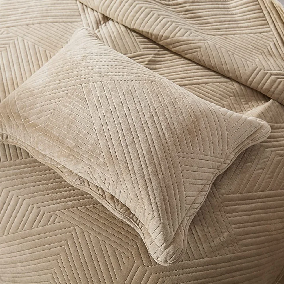Podwójna Narzuta, Kołdra Patchworkowa, Bawełniana Narzuta Pikowana Kołdra, Luksusowe Narzuty I Narzuty Na Lato (Color : 5, Size : 2x pillowcases)